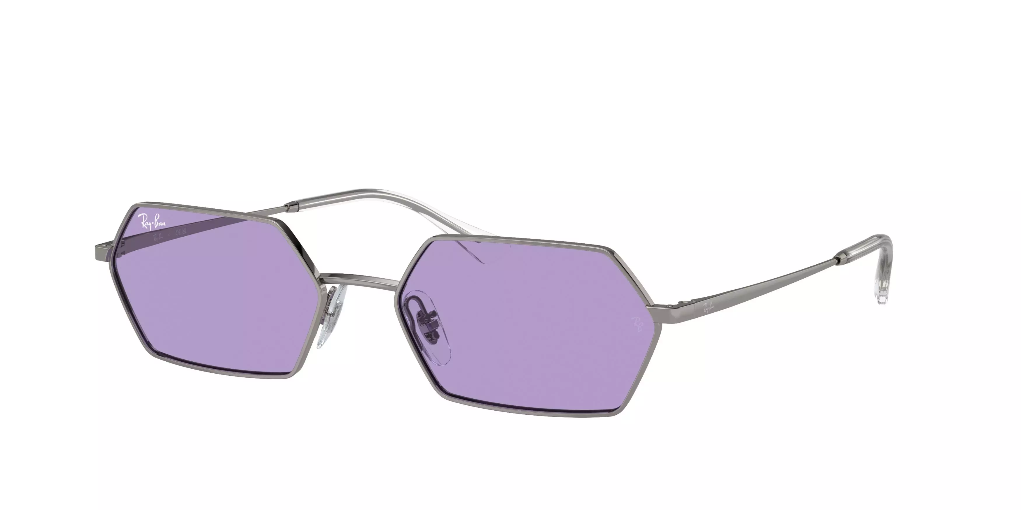 Ray-Ban Yevi Sunglasses - GREY/PURPLE