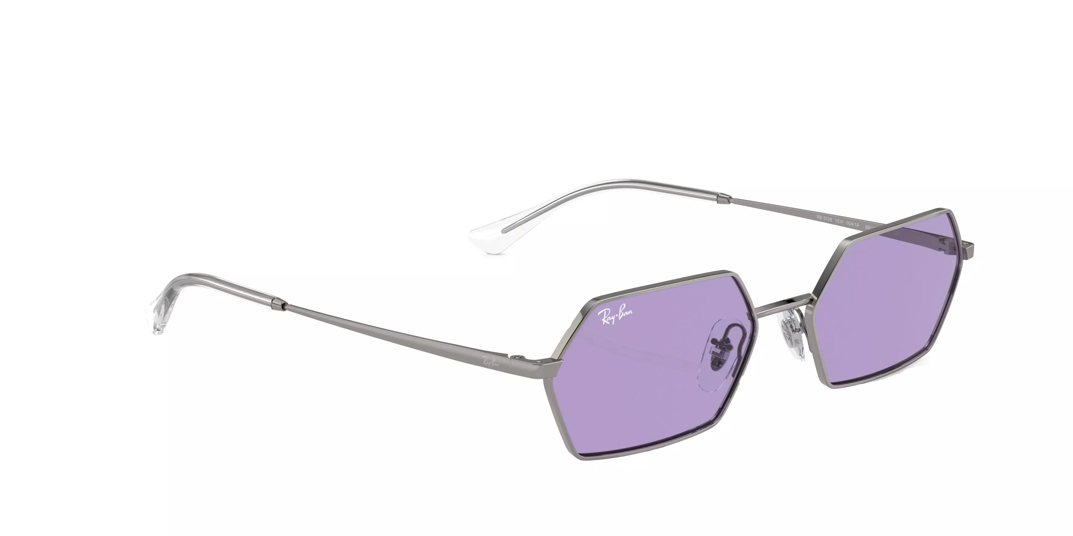 Ray-Ban Yevi Sunglasses - GREY/PURPLE