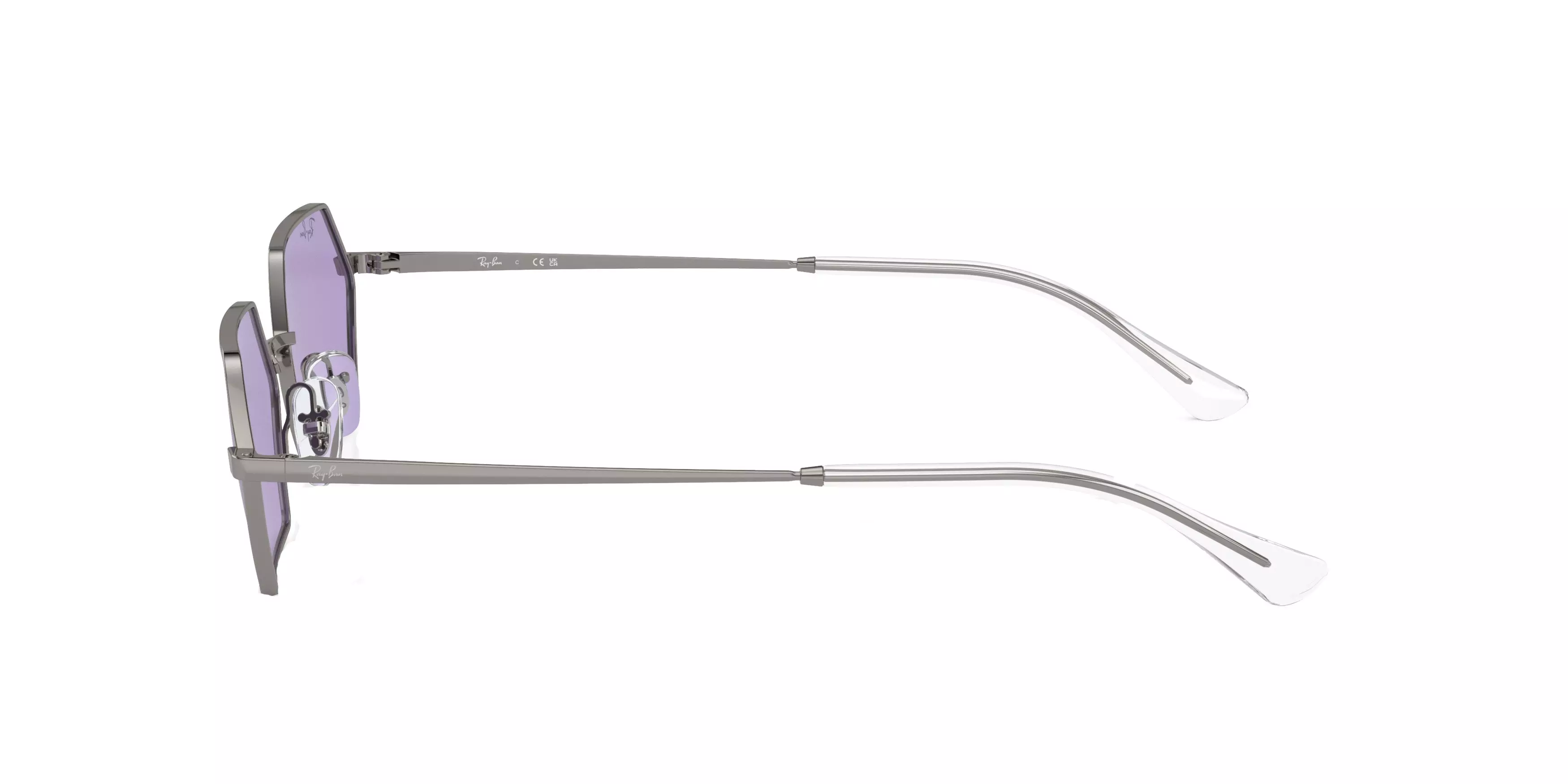 Ray-Ban Yevi Sunglasses - GREY/PURPLE