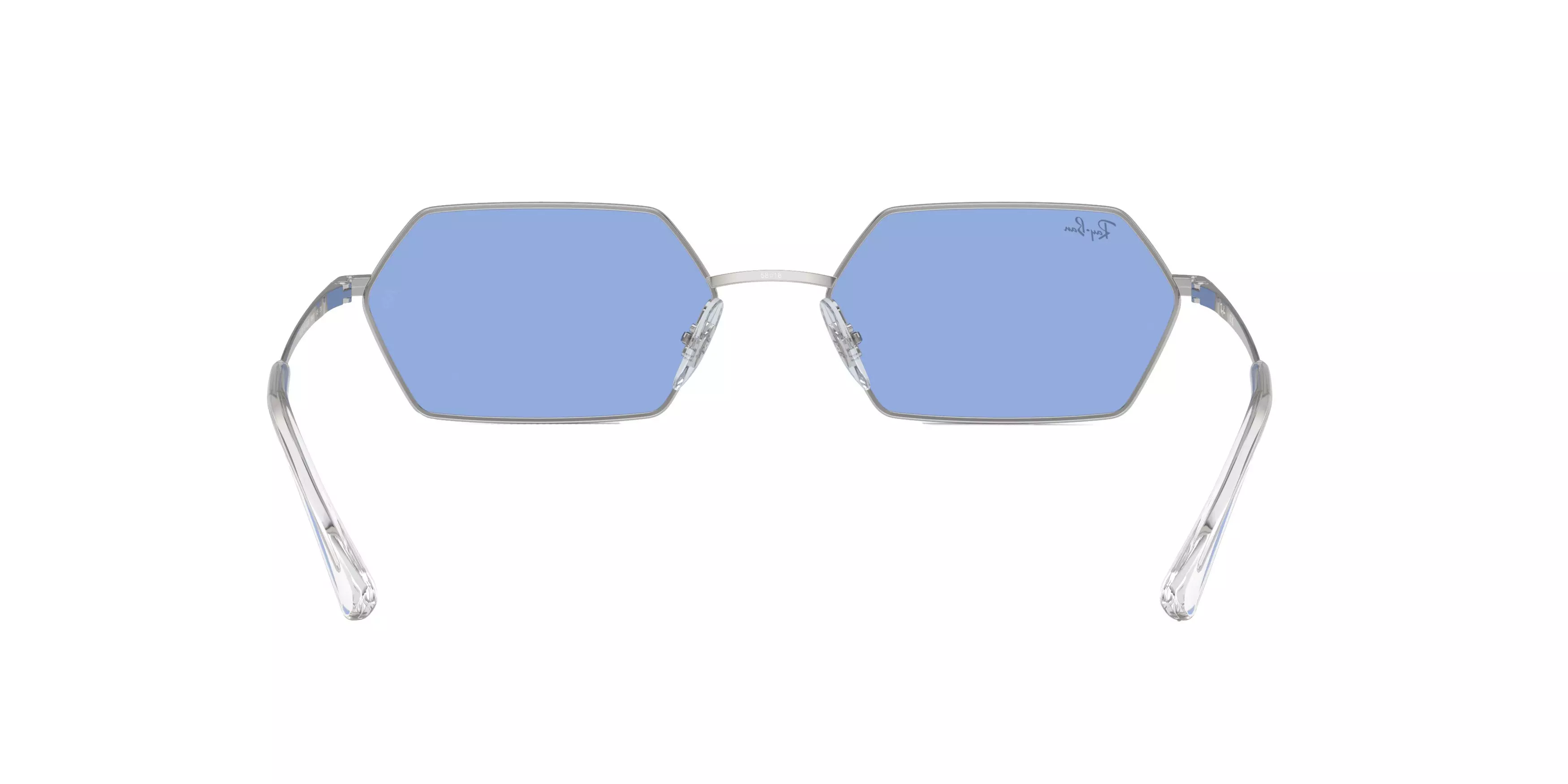 Ray-Ban Yevi Sunglasses - SILVER/BLUE