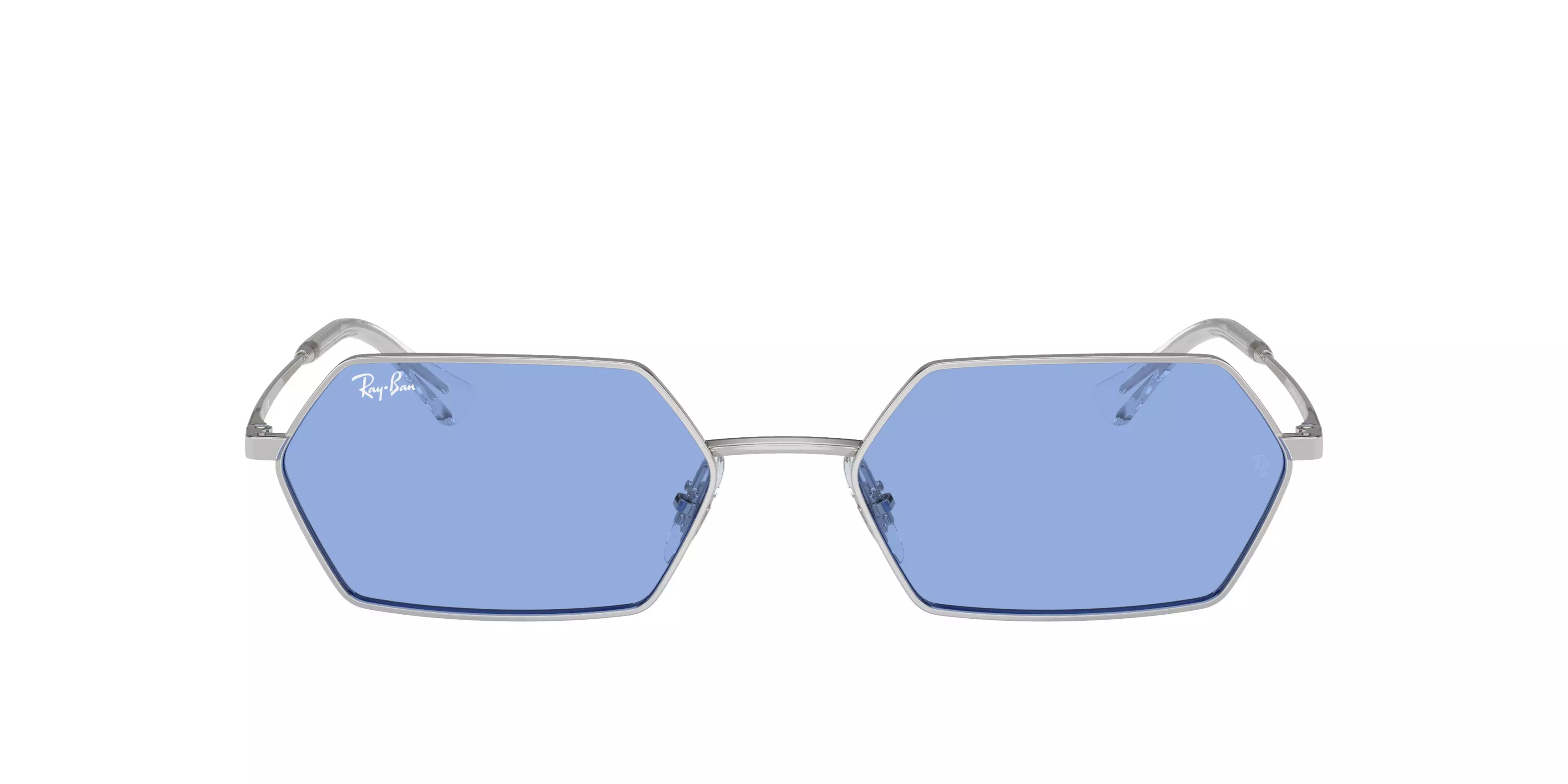 Ray-Ban Yevi Sunglasses - SILVER/BLUE