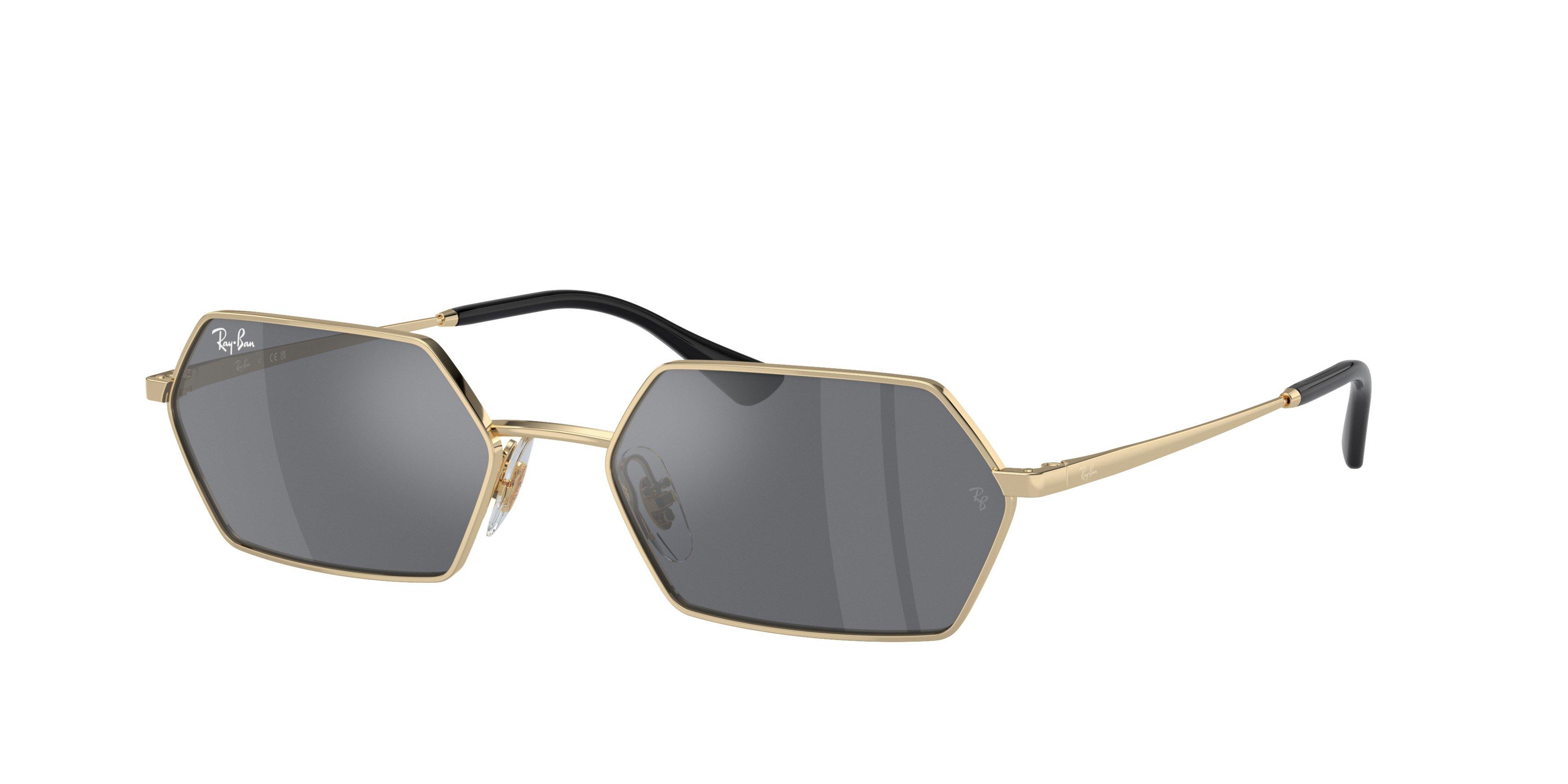 Ray-Ban Yevi Sunglasses - GOLD/GREY Thumbnail View 1