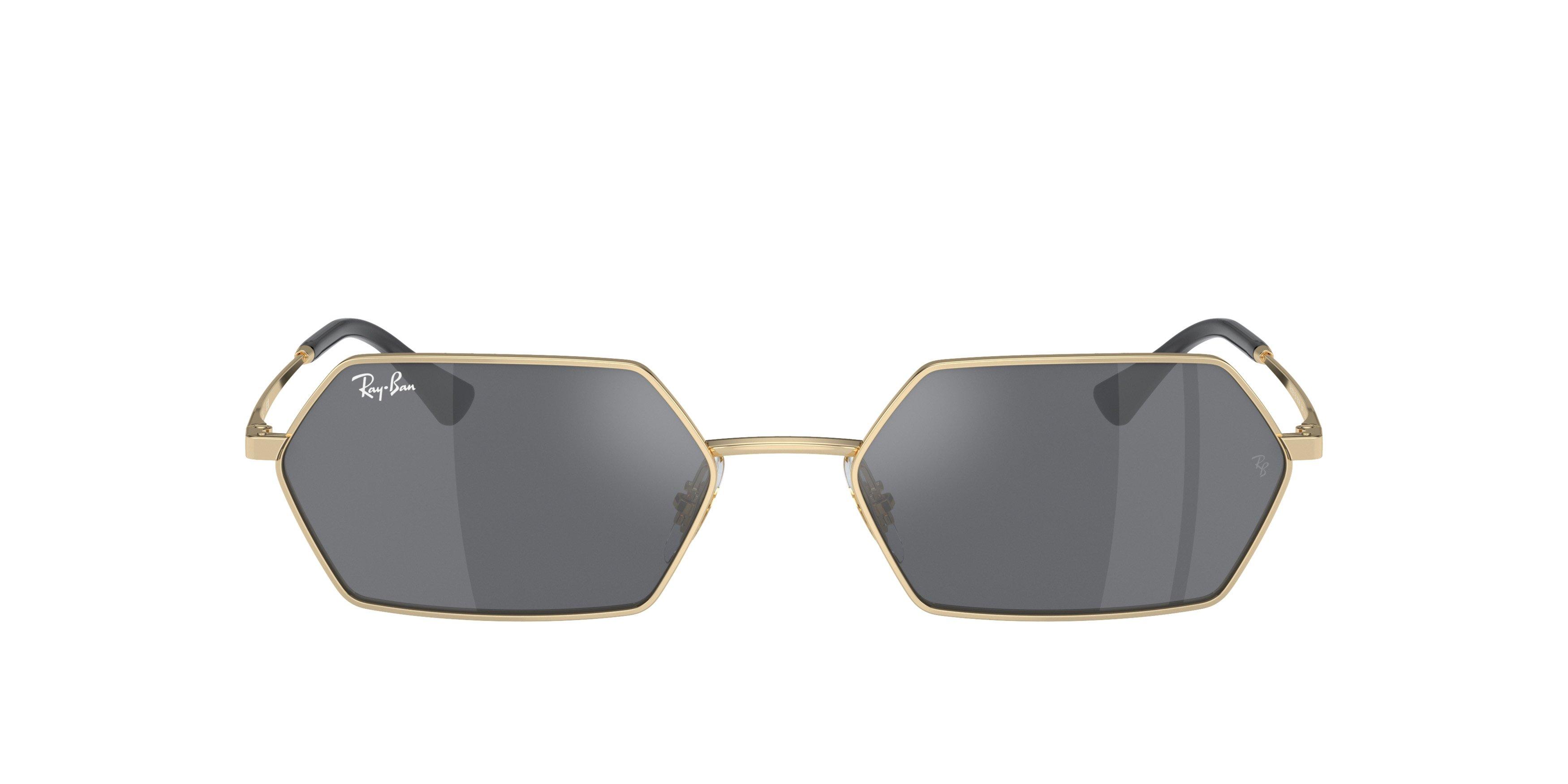 Ray-Ban Yevi Sunglasses - GOLD/GREY Thumbnail View 3