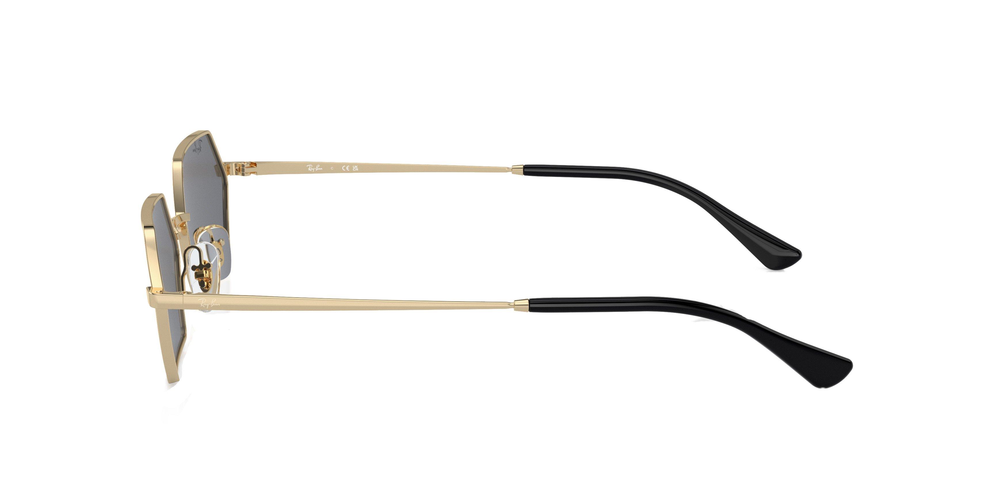 Ray-Ban Yevi Sunglasses - GOLD/GREY Thumbnail View 5