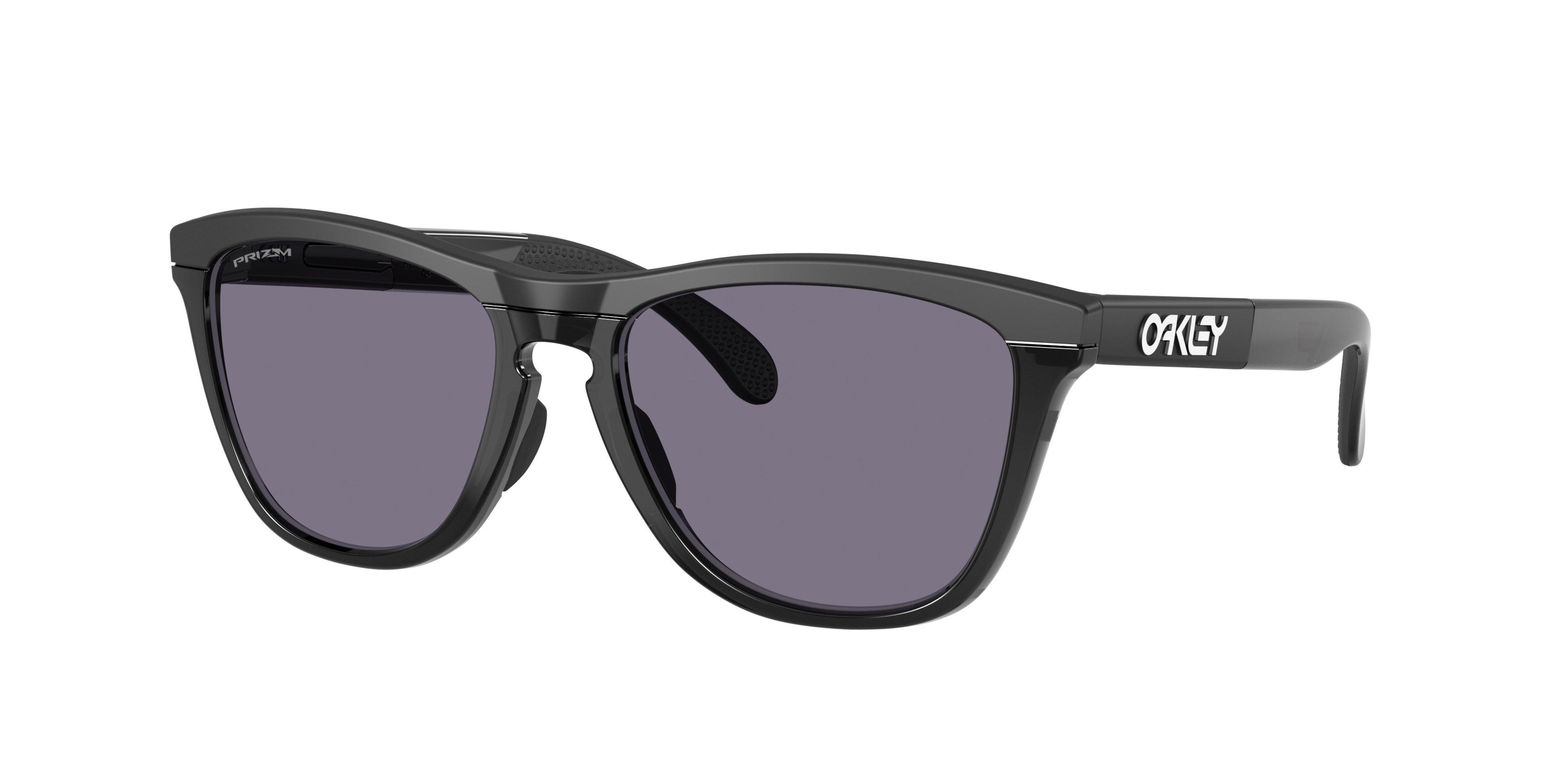 Oakley Frogskins Range XL Prizm Grey Sunglasses &ndash; Matte Black - BLACK/GREY Thumbnail View 1