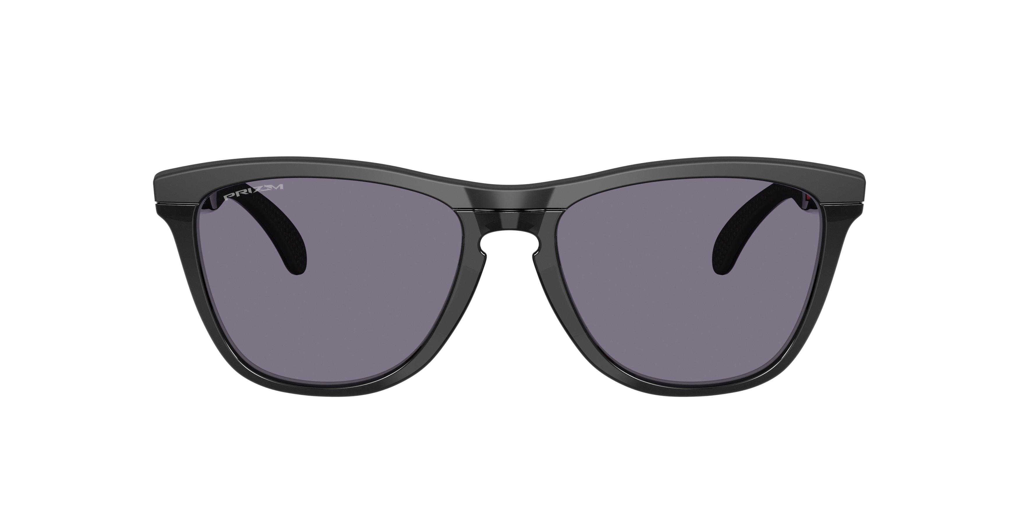 Oakley Frogskins Range XL Prizm Grey Sunglasses &ndash; Matte Black - BLACK/GREY Thumbnail View 2
