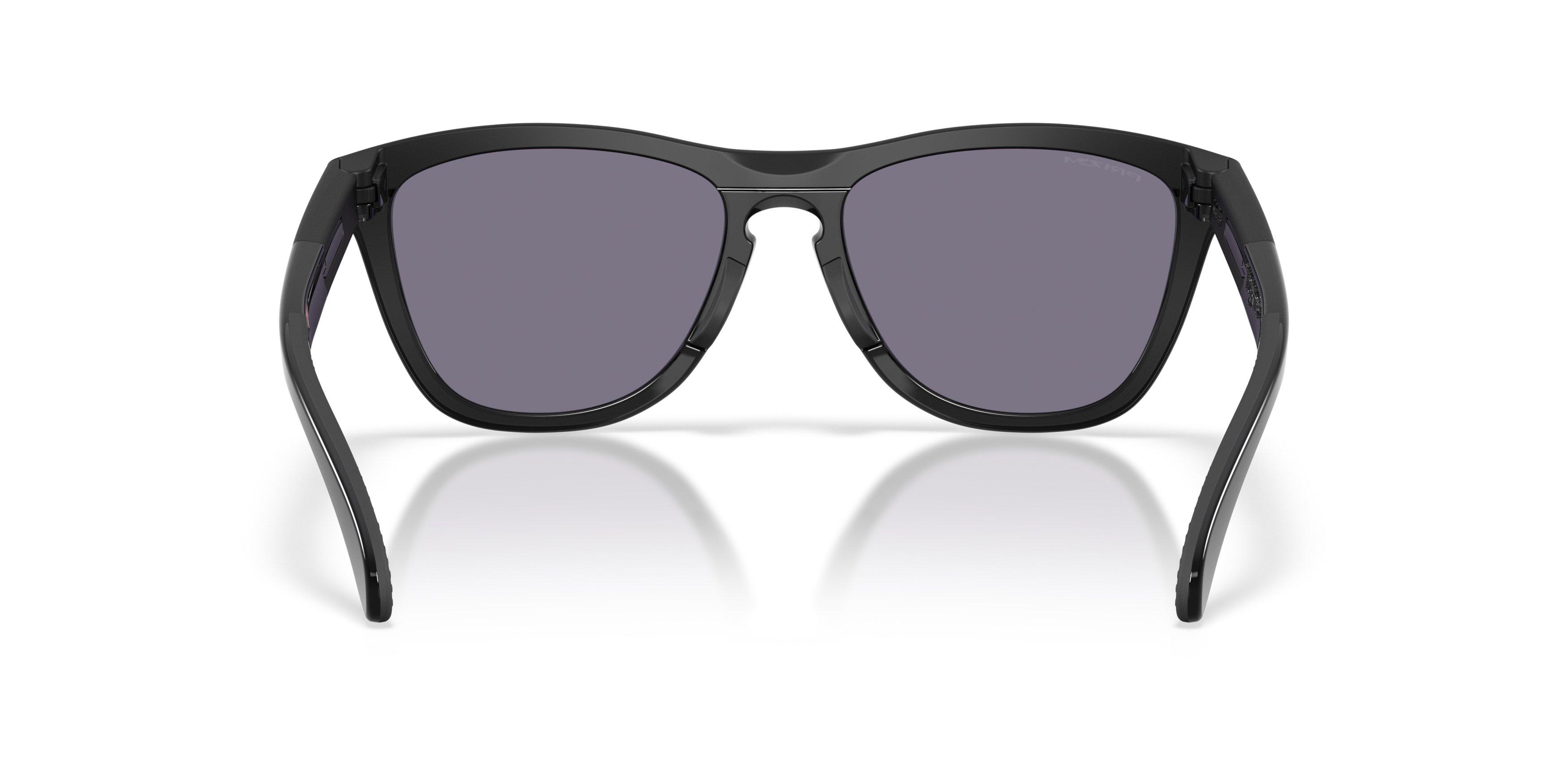 Oakley Frogskins Range XL Prizm Grey Sunglasses &ndash; Matte Black - BLACK/GREY Thumbnail View 3
