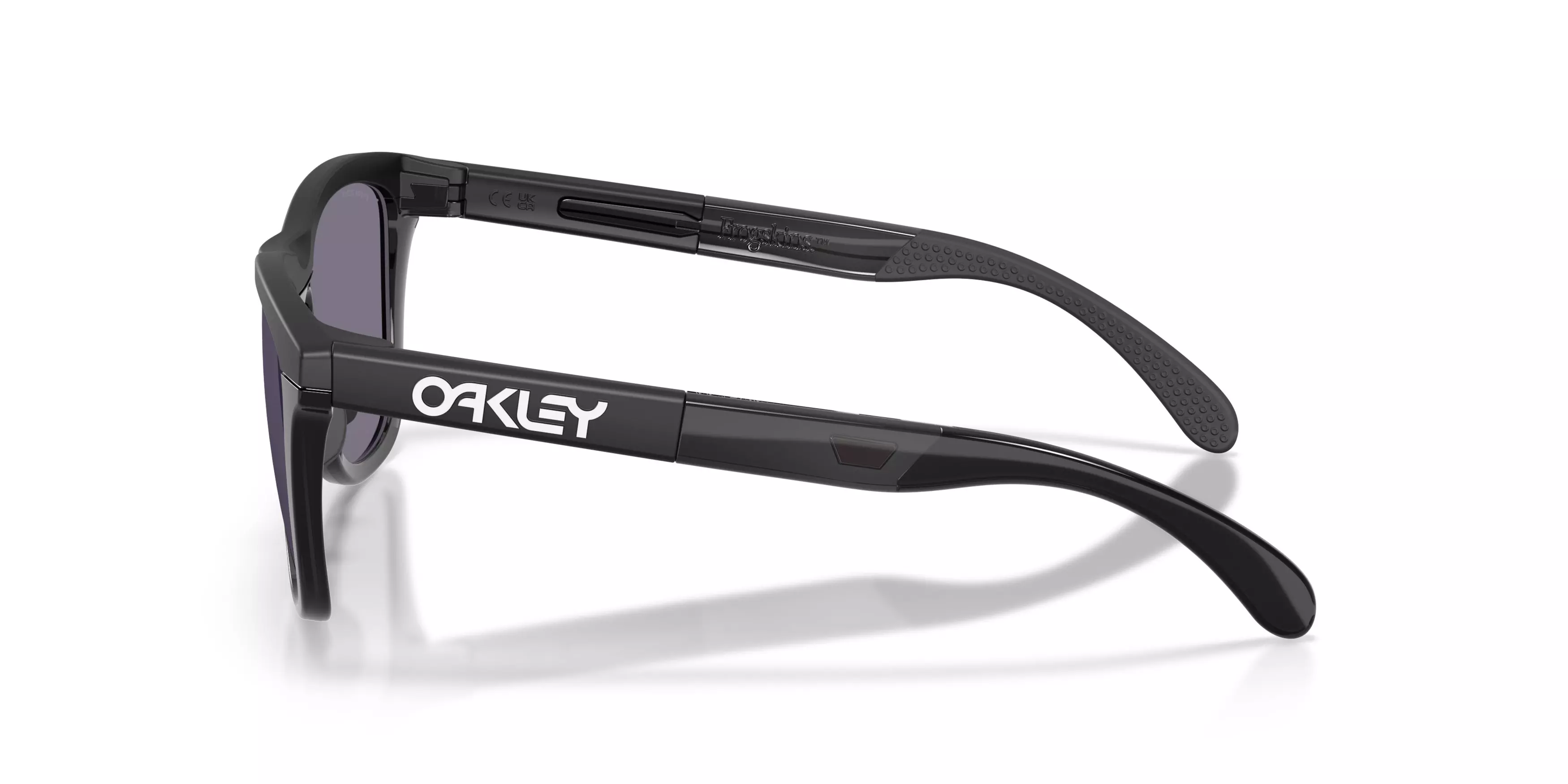 Oakley Frogskins Range XL Prizm Grey Sunglasses – Matte Black - BLACK/GREY
