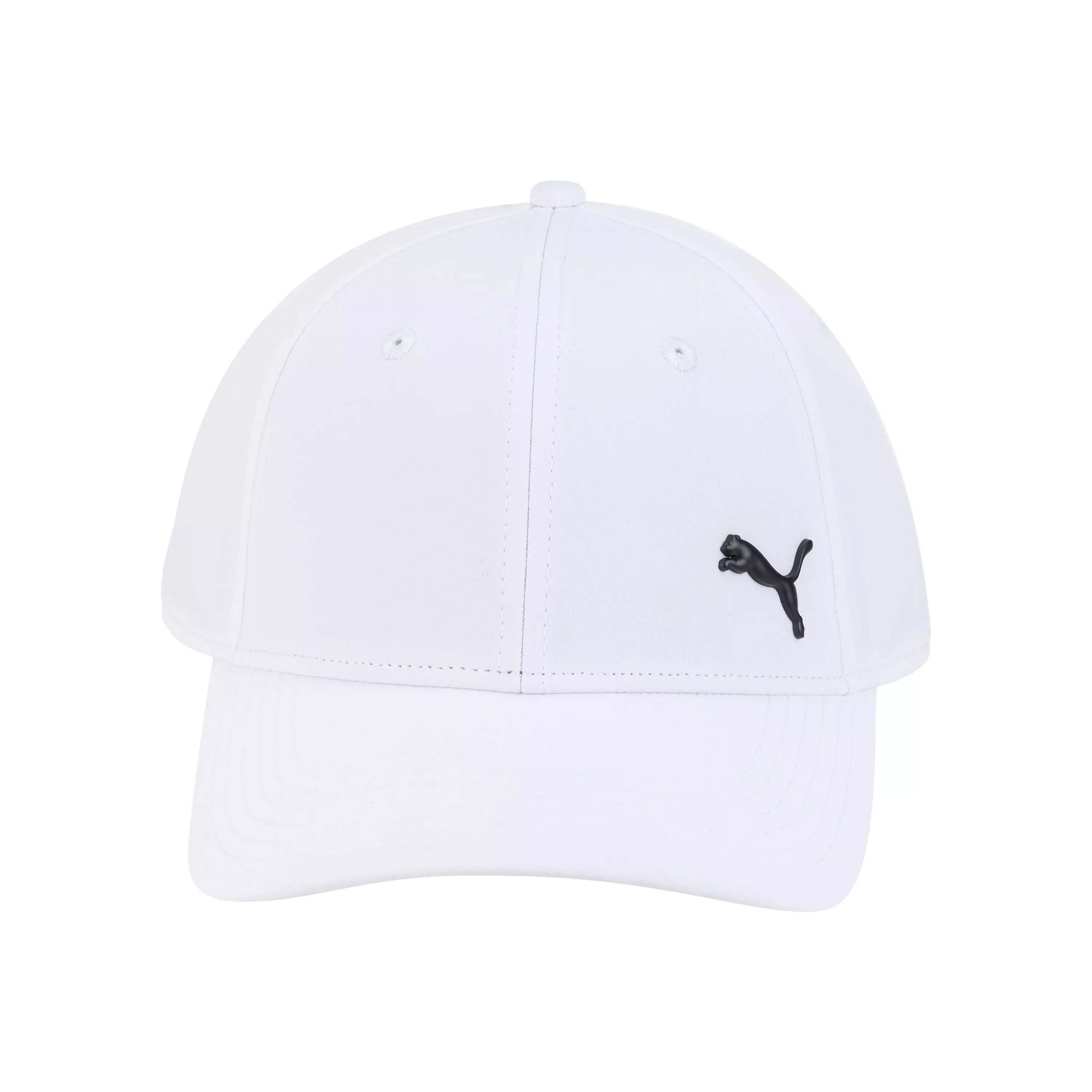 PUMA Unisex Evercat Alloy Stretch Fit Cap - WHITE/BLACK