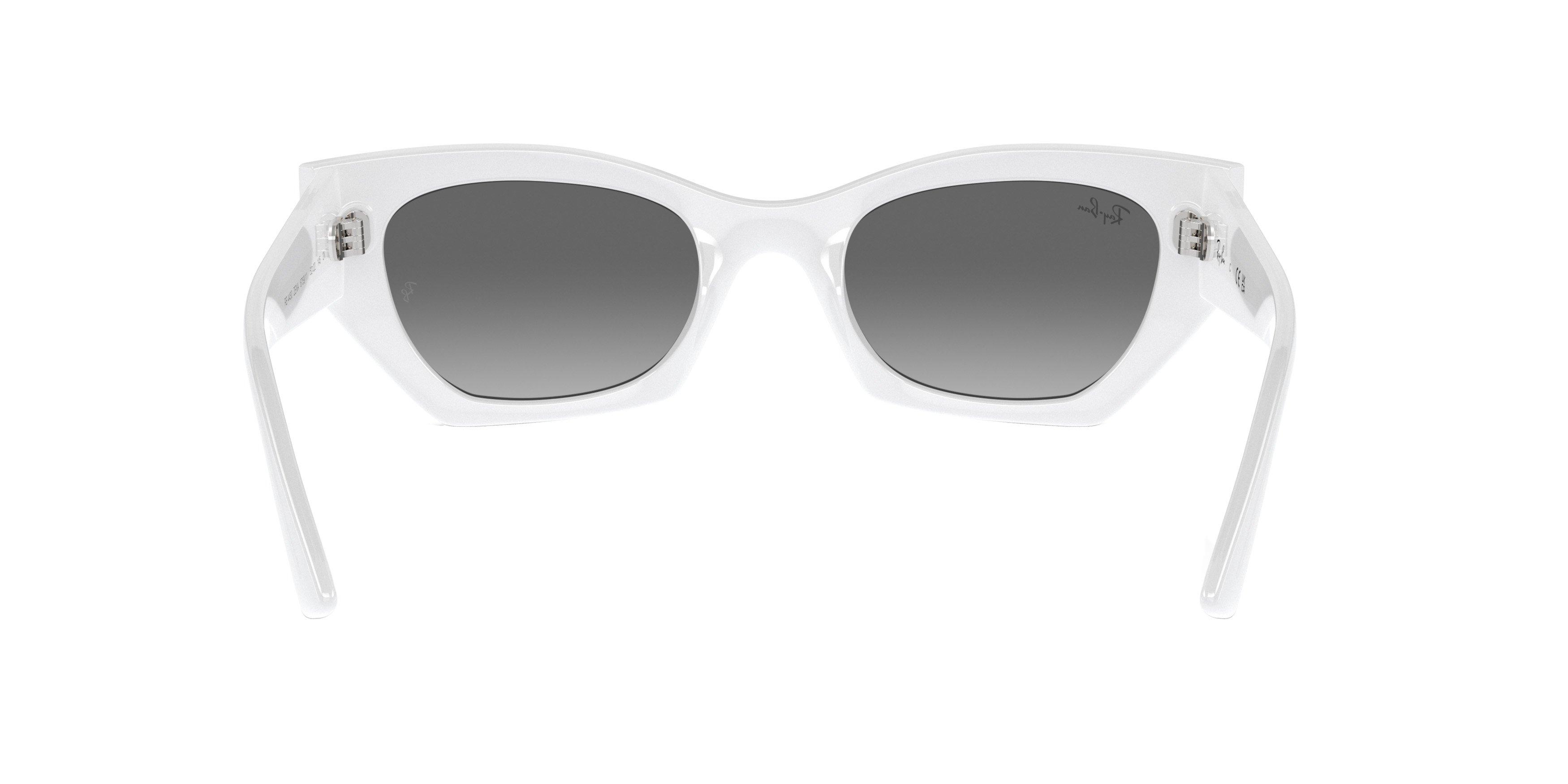 Ray-Ban Zena Sunglasses - WHITE/GREY Thumbnail View 2