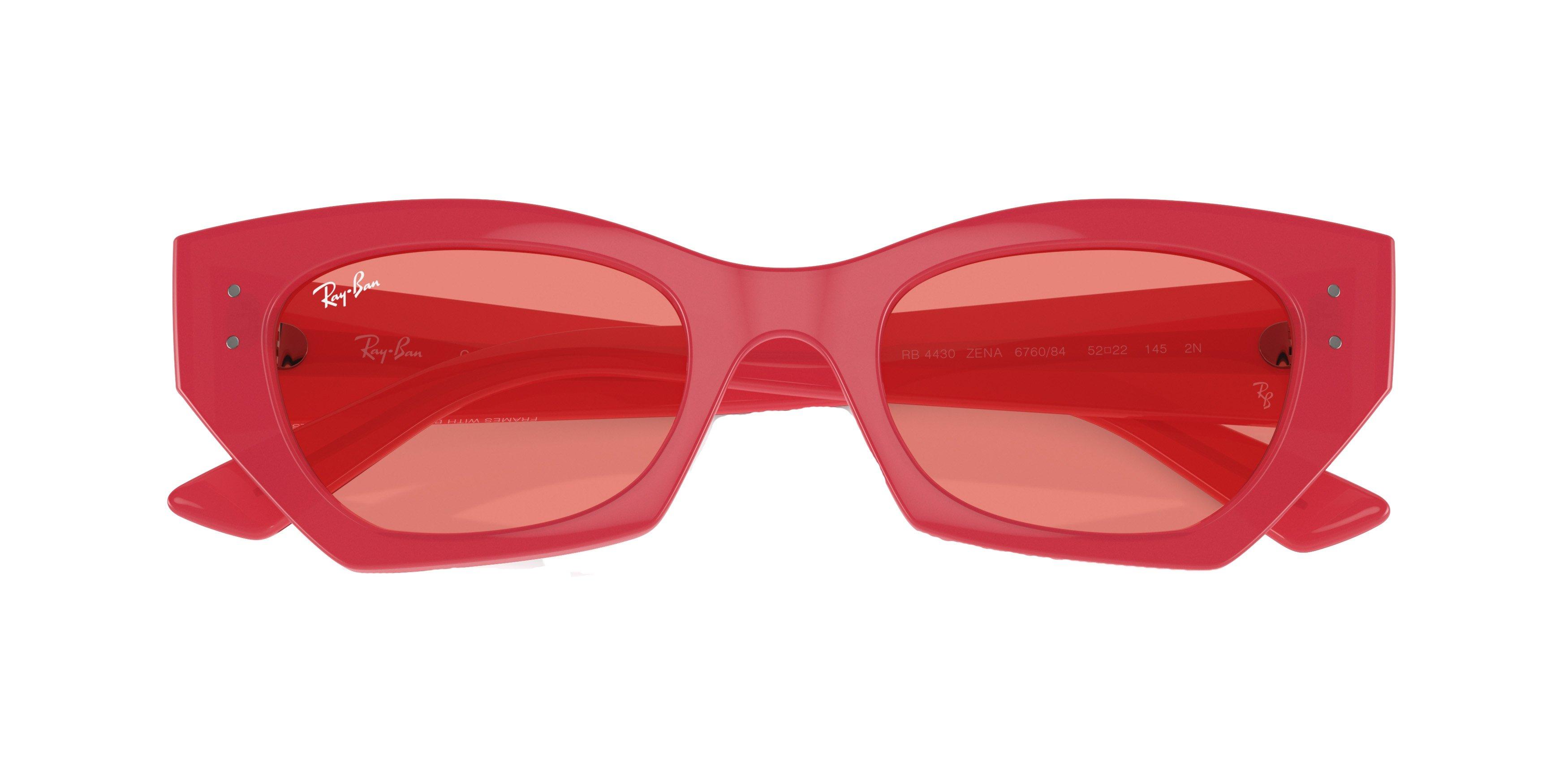 Ray-Ban Zena Sunglasses - RED/PINK Thumbnail View 6