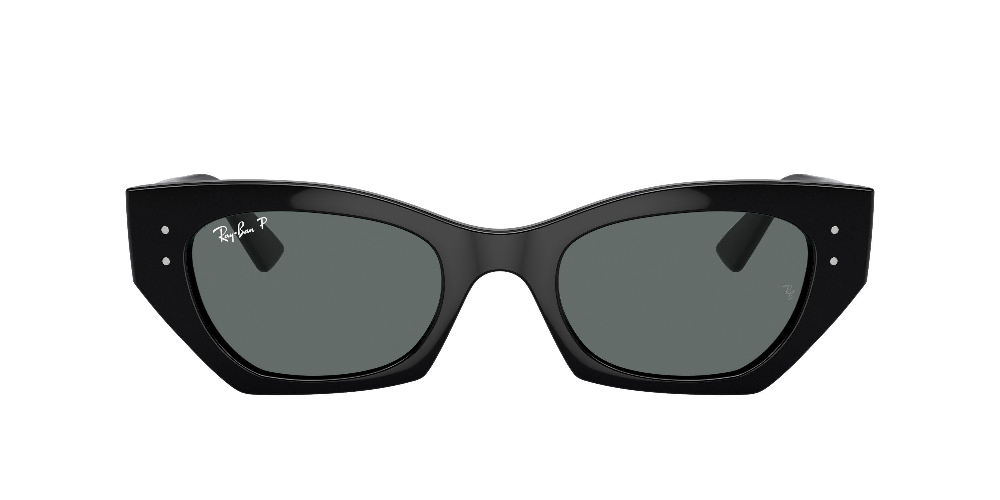 Ray-Ban Zena Sunglasses - BLACK/GREY Thumbnail View 3