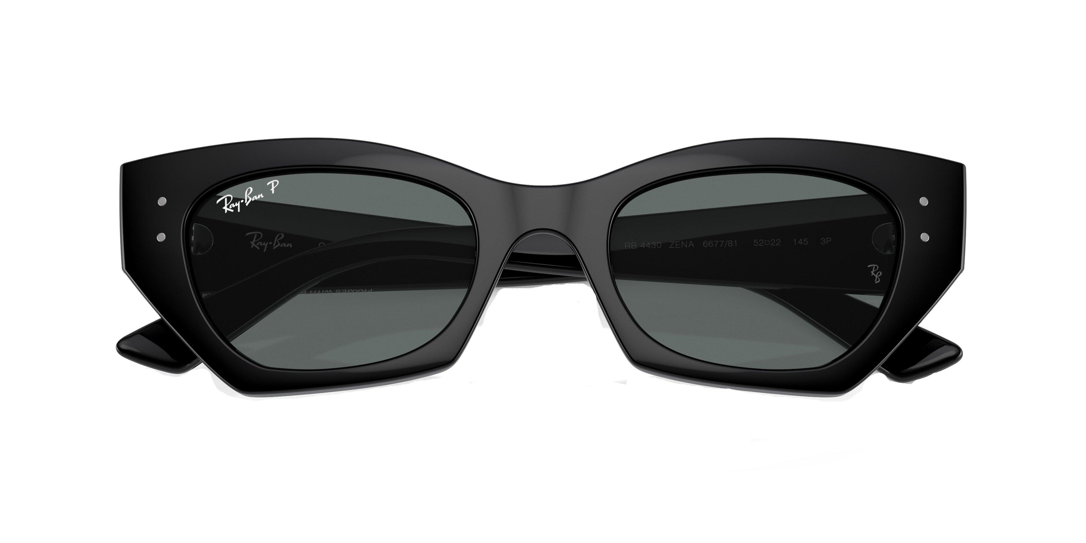 Ray-Ban Zena Sunglasses - BLACK/GREY Thumbnail View 6