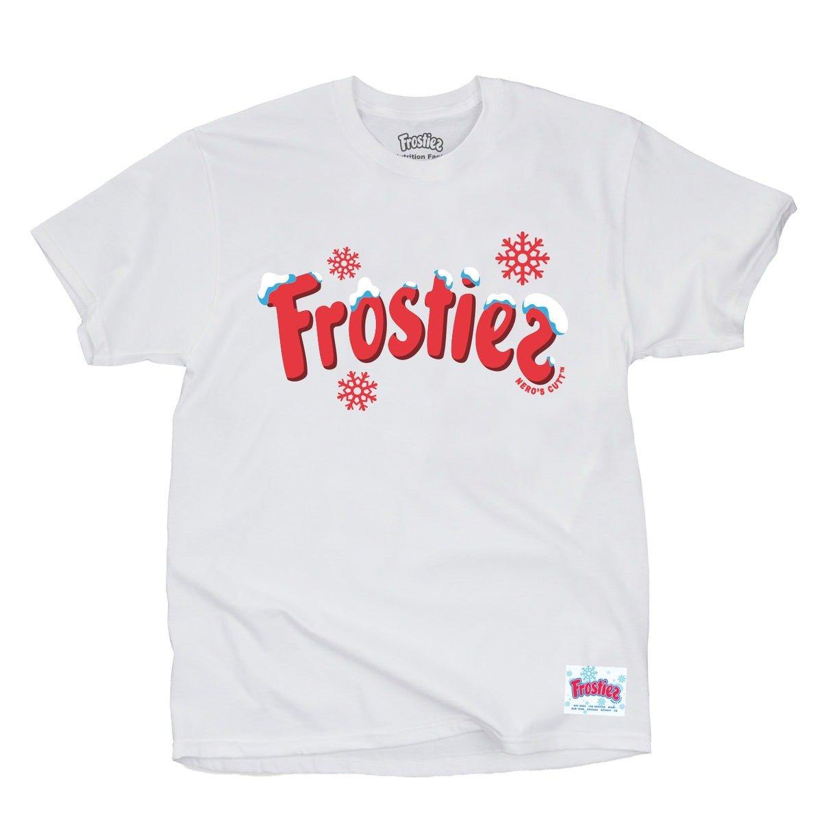 Frostiez Men's Ice Box Tee Shirt-White - WHITE Thumbnail View 1