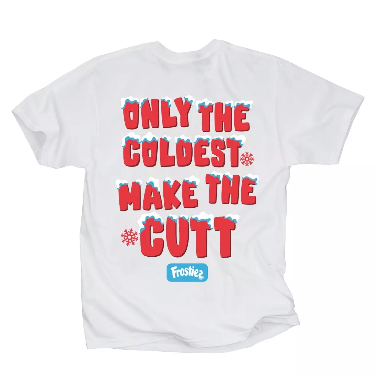 Frostiez Men's Ice Box Tee Shirt-White - WHITE