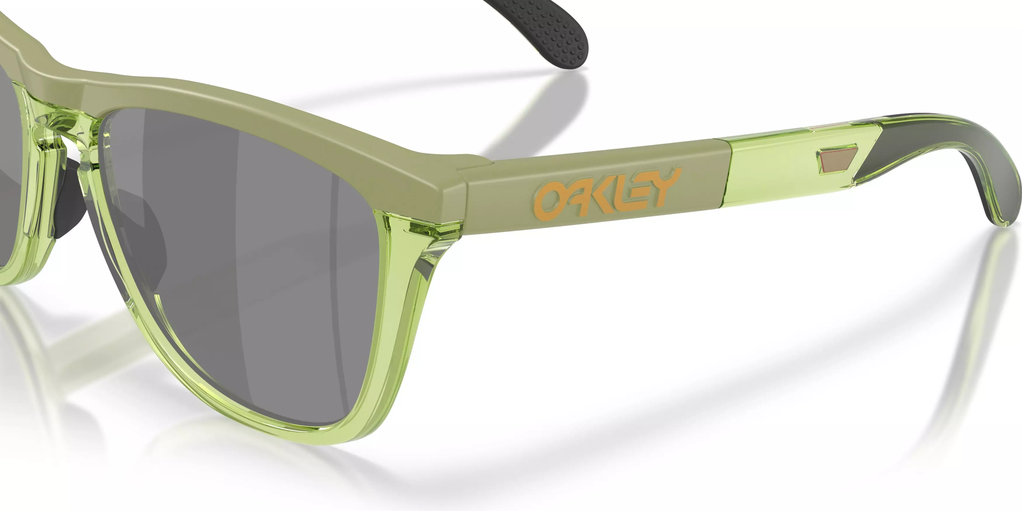 Oakley Frogskins Range XL Prizm Black Sunglasses – Matte Fern/Transparent Fern - GREEN/BLACK