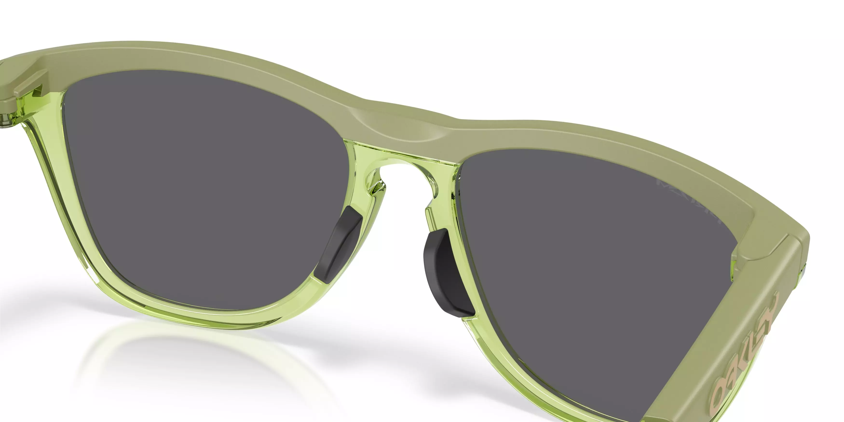 Oakley Frogskins Range XL Prizm Black Sunglasses – Matte Fern/Transparent Fern - GREEN/BLACK