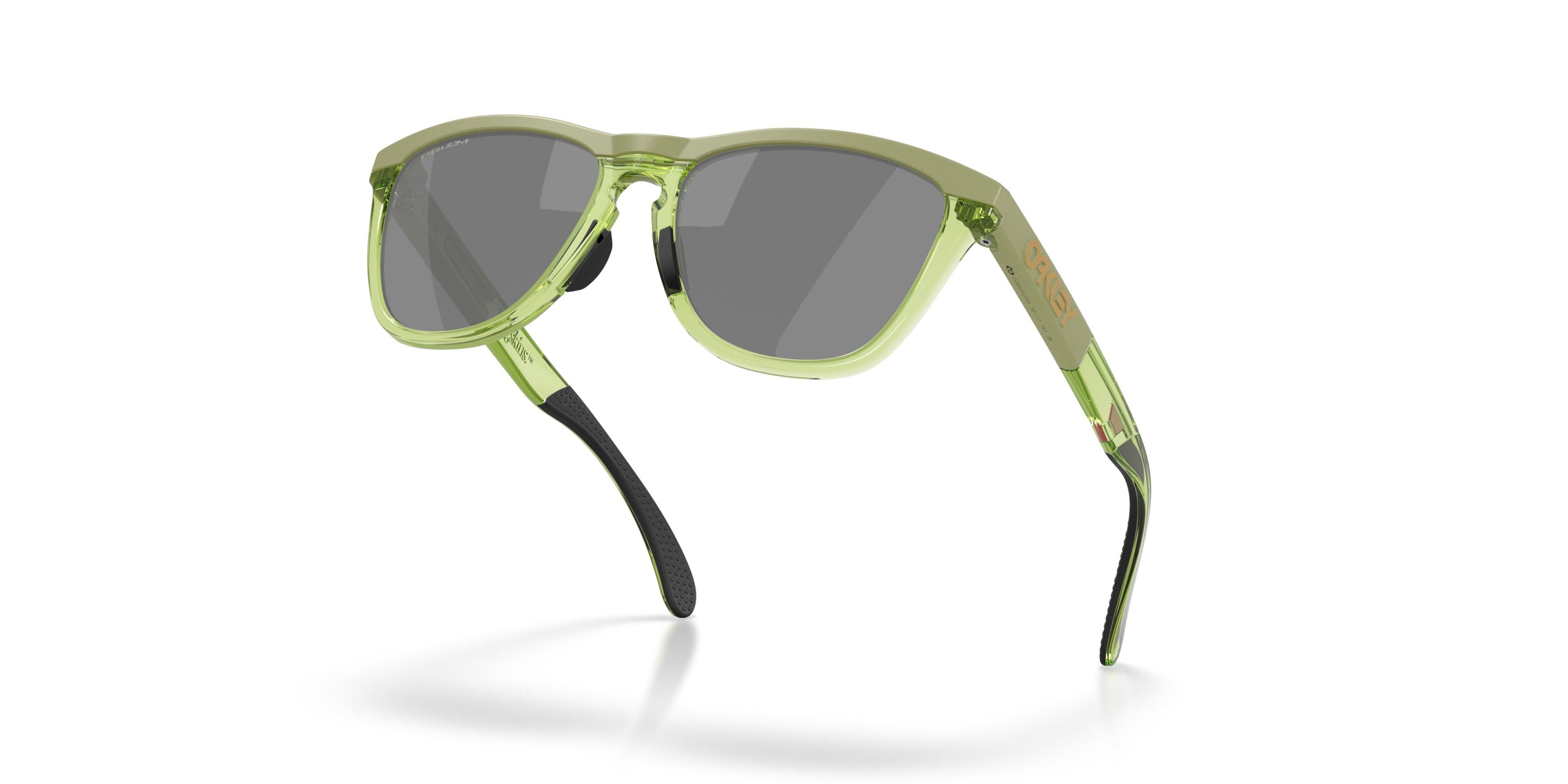 Oakley Frogskins Range XL Prizm Black Sunglasses &ndash; Matte Fern/Transparent Fern - GREEN/BLACK Thumbnail View 7
