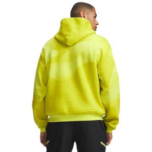 Under Armour Men's Icon Fleece Printed Hoodie - Yellow - YELLOW