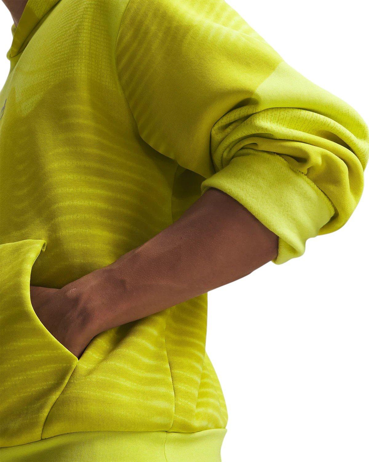 Under Armour Men's Icon Fleece Printed Hoodie - Yellow - YELLOW