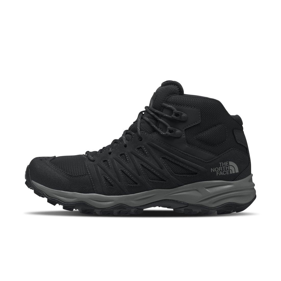 The North Face Truckee Mid "Black/Grey" Men's Boot - BLACK/GREY Thumbnail View 1