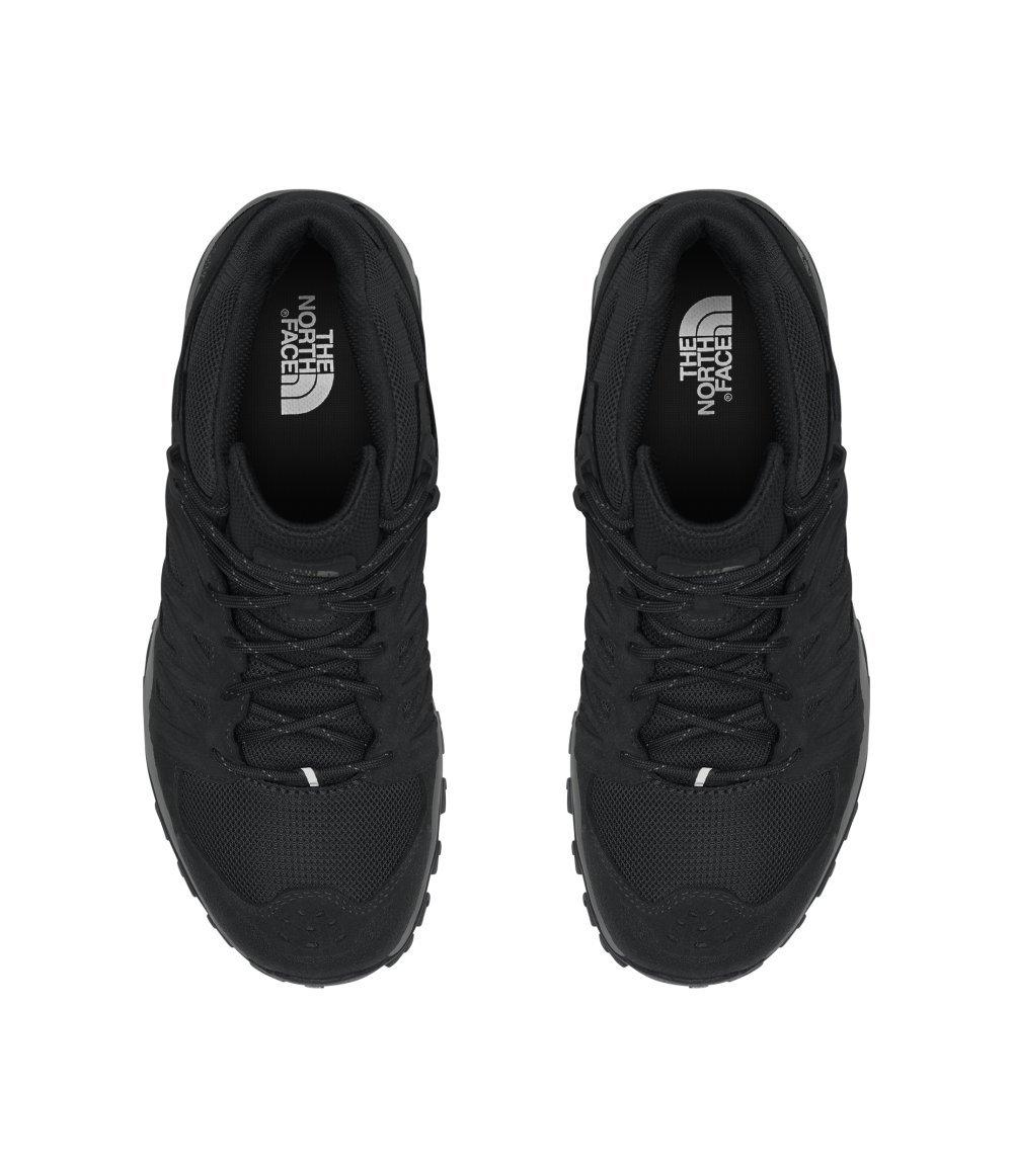 The North Face Truckee Mid "Black/Grey" Men's Boot - BLACK/GREY Thumbnail View 3