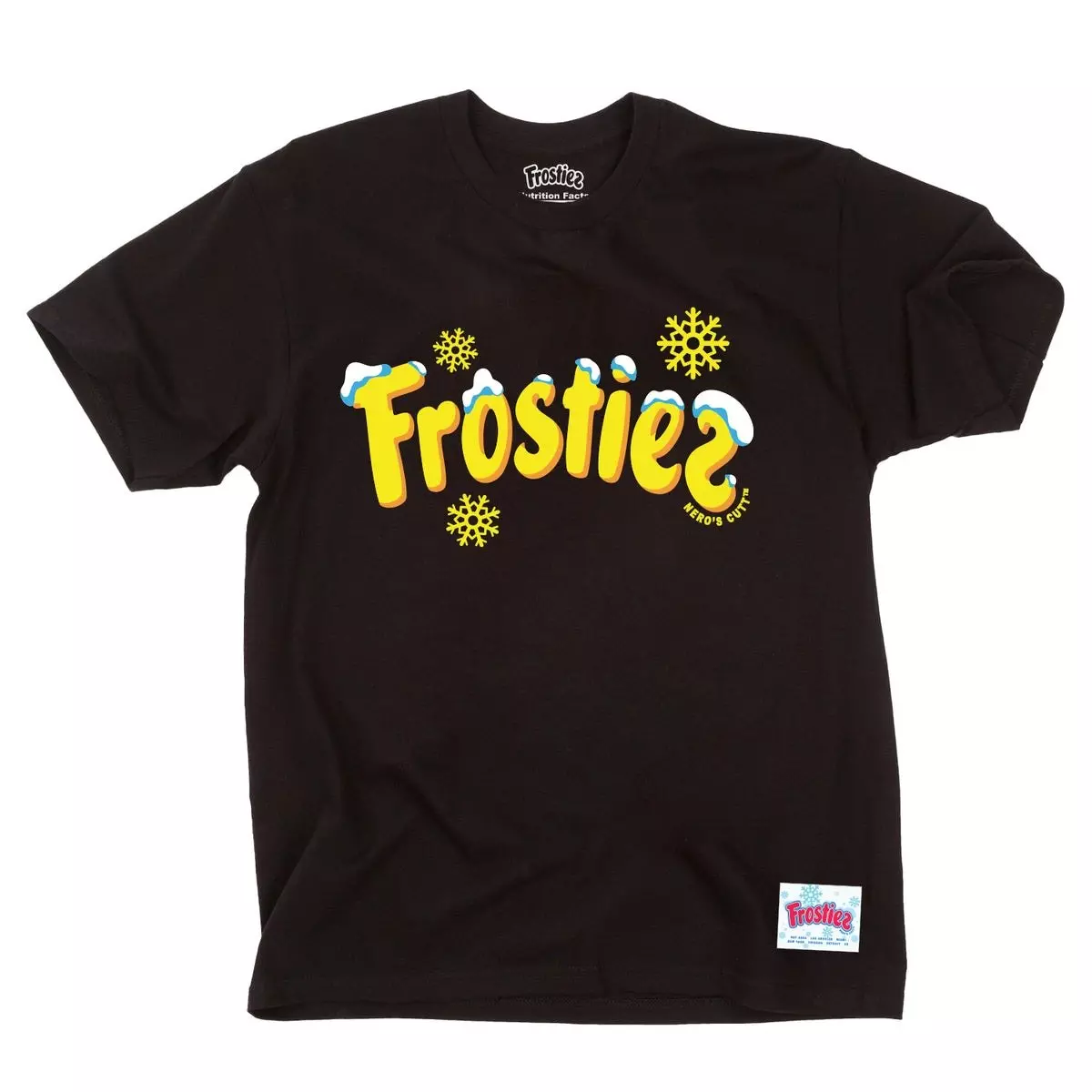 Frostiez Men's Ice Box Tee Shirt - Black - BLACK