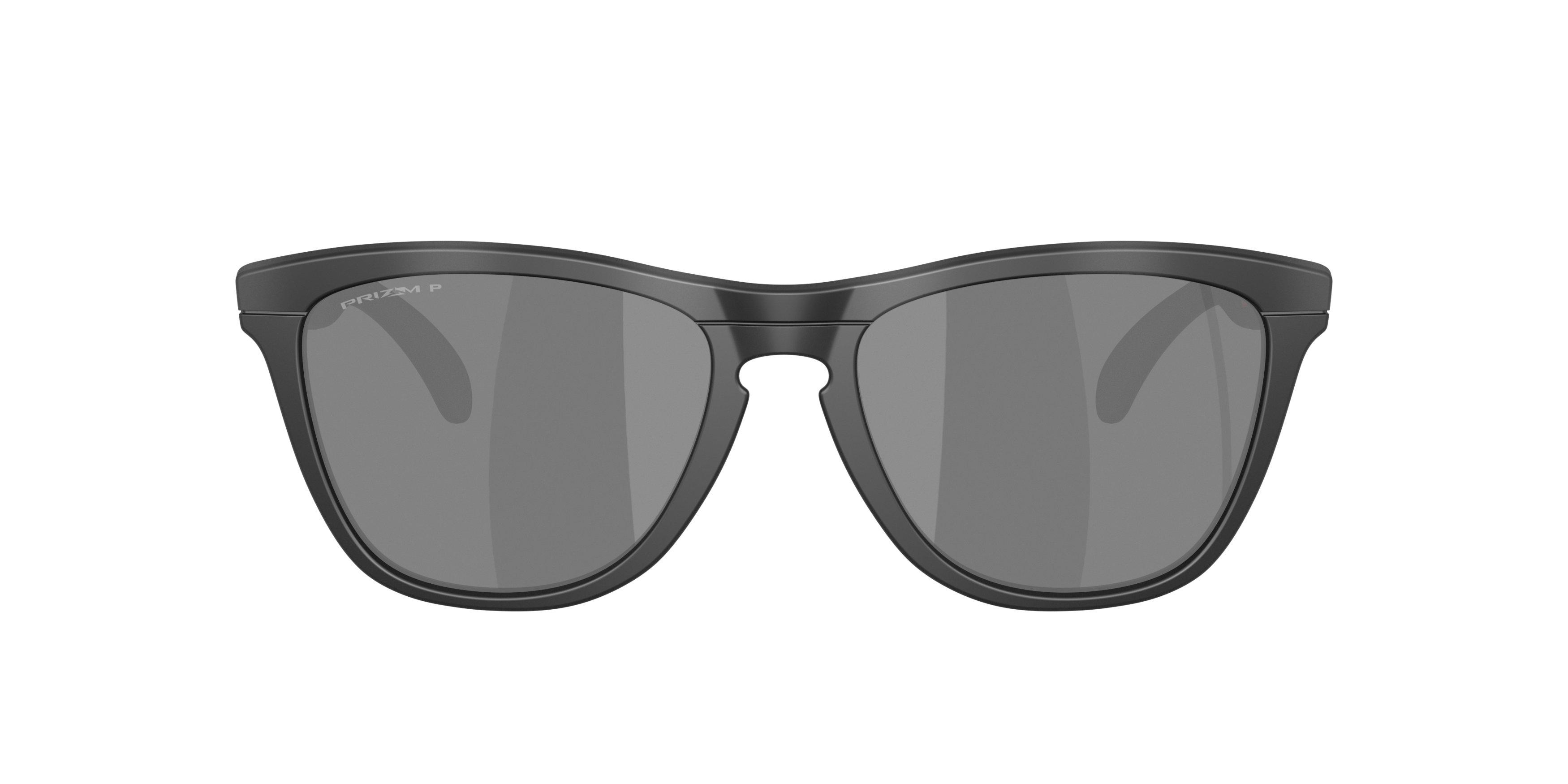 Oakley Frogskins Range XL LensColor Prizm Black Polarized Sunglasses &ndash; Matte Tortoise/Smoke/Black - GREY/BLACK Thumbnail View 2