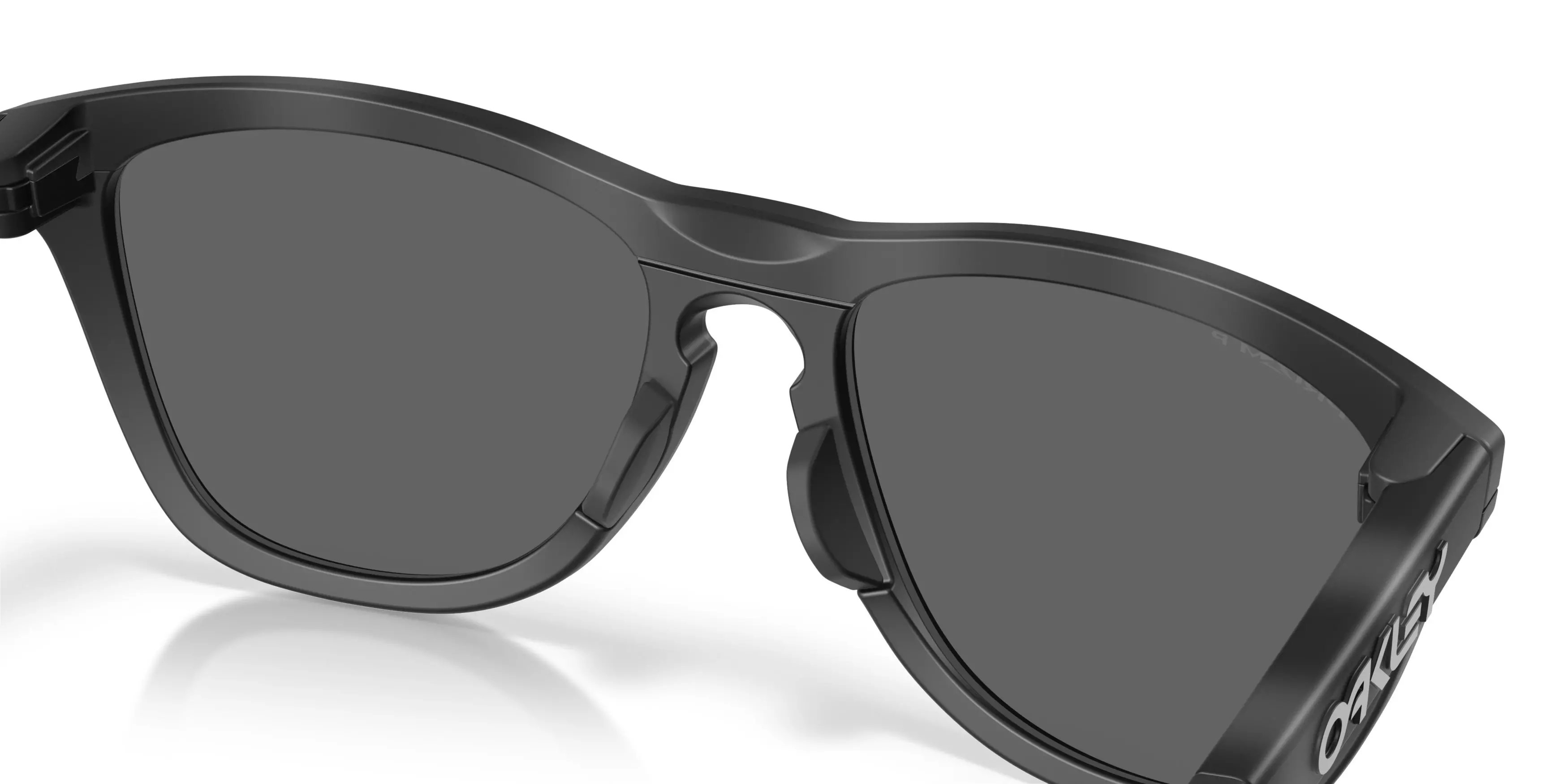 Oakley Frogskins Range XL LensColor Prizm Black Polarized Sunglasses – Matte Tortoise/Smoke/Black - GREY/BLACK