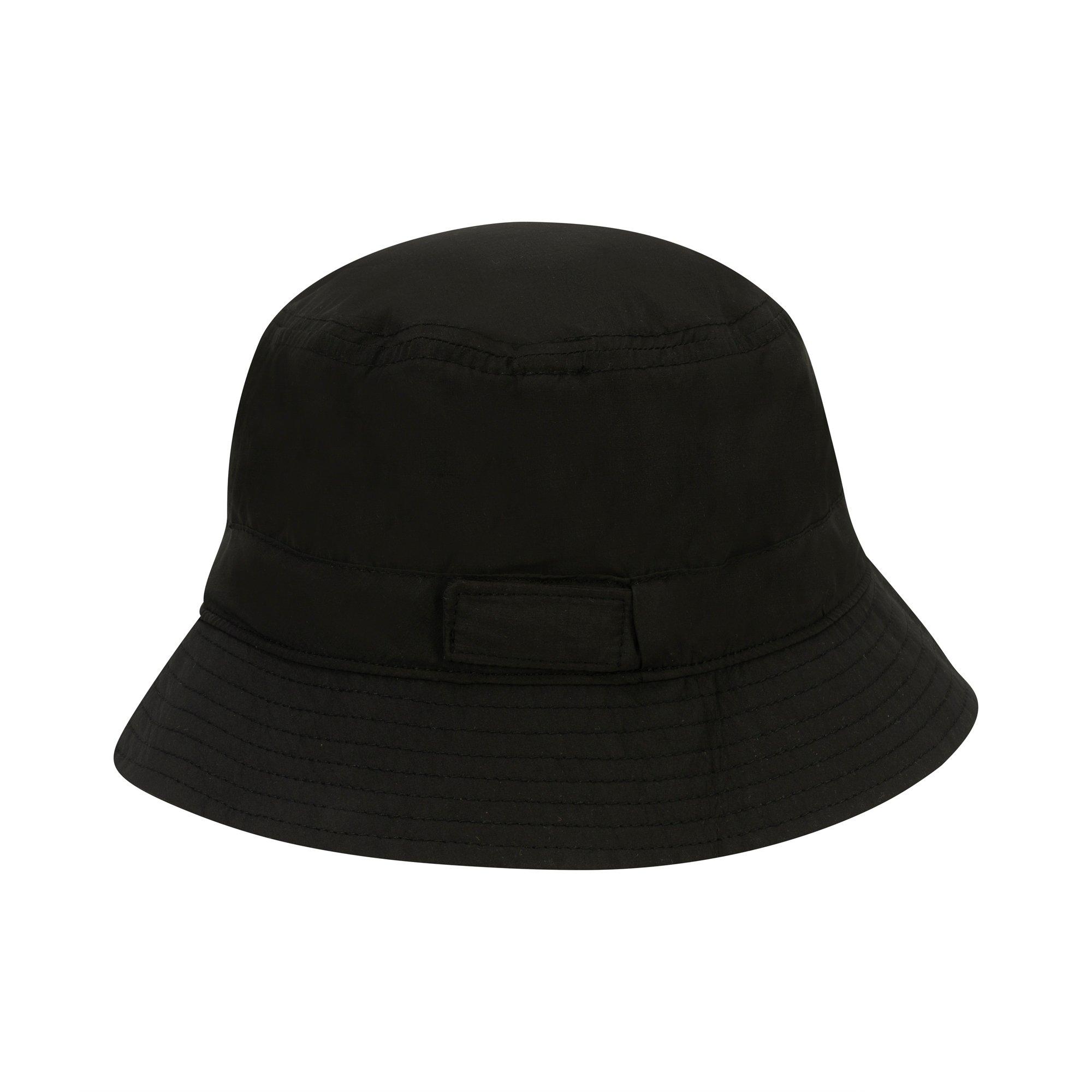 PUMA Unisex Evercat Nylon Adjustable Bucket Hat - BLACK Thumbnail View 2