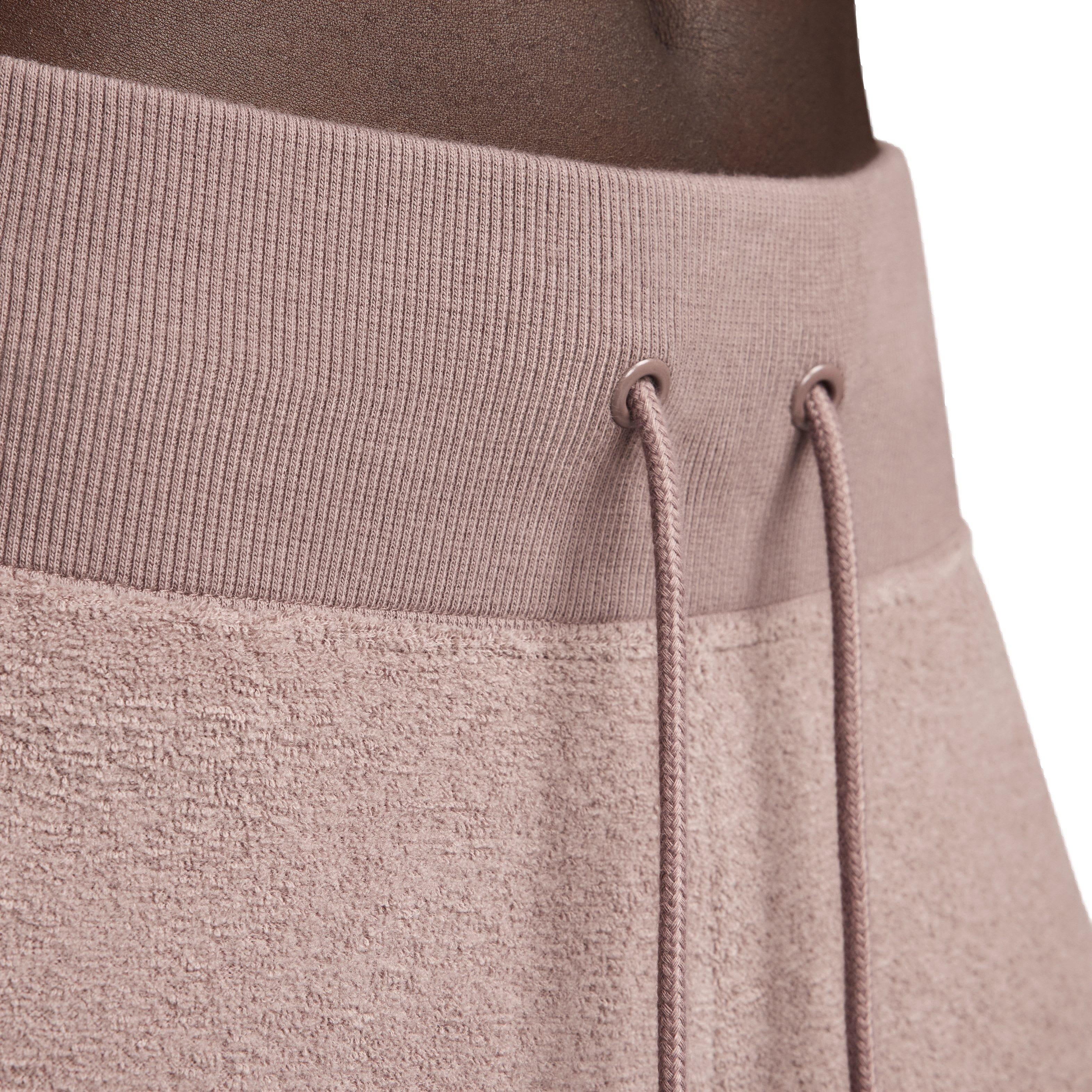 Nike Women's Sportswear Phoenix Plush High-Waisted Wide-leg Cozy Fleece Pants - MAUVE Thumbnail View 5