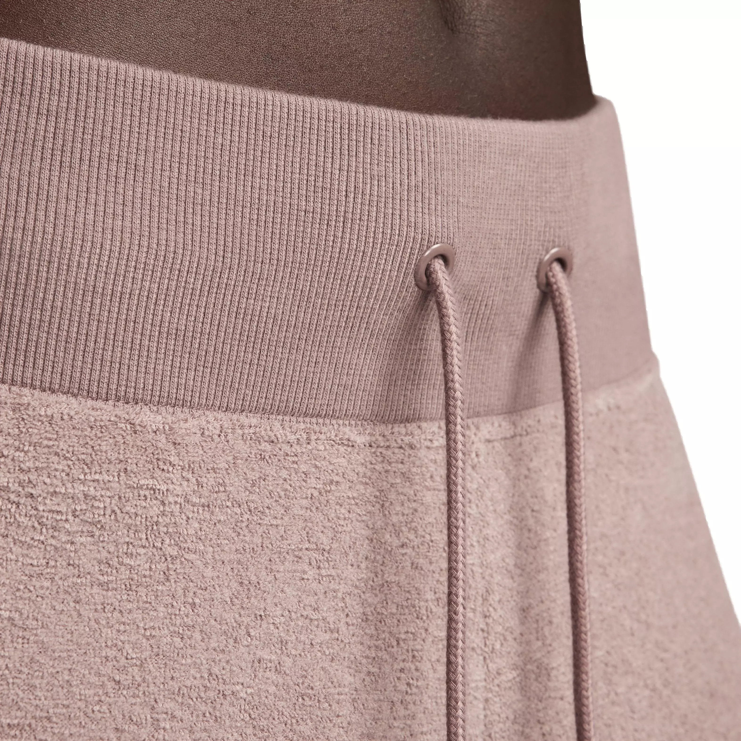 Nike Women's Sportswear Phoenix Plush High-Waisted Wide-leg Cozy Fleece Pants - MAUVE