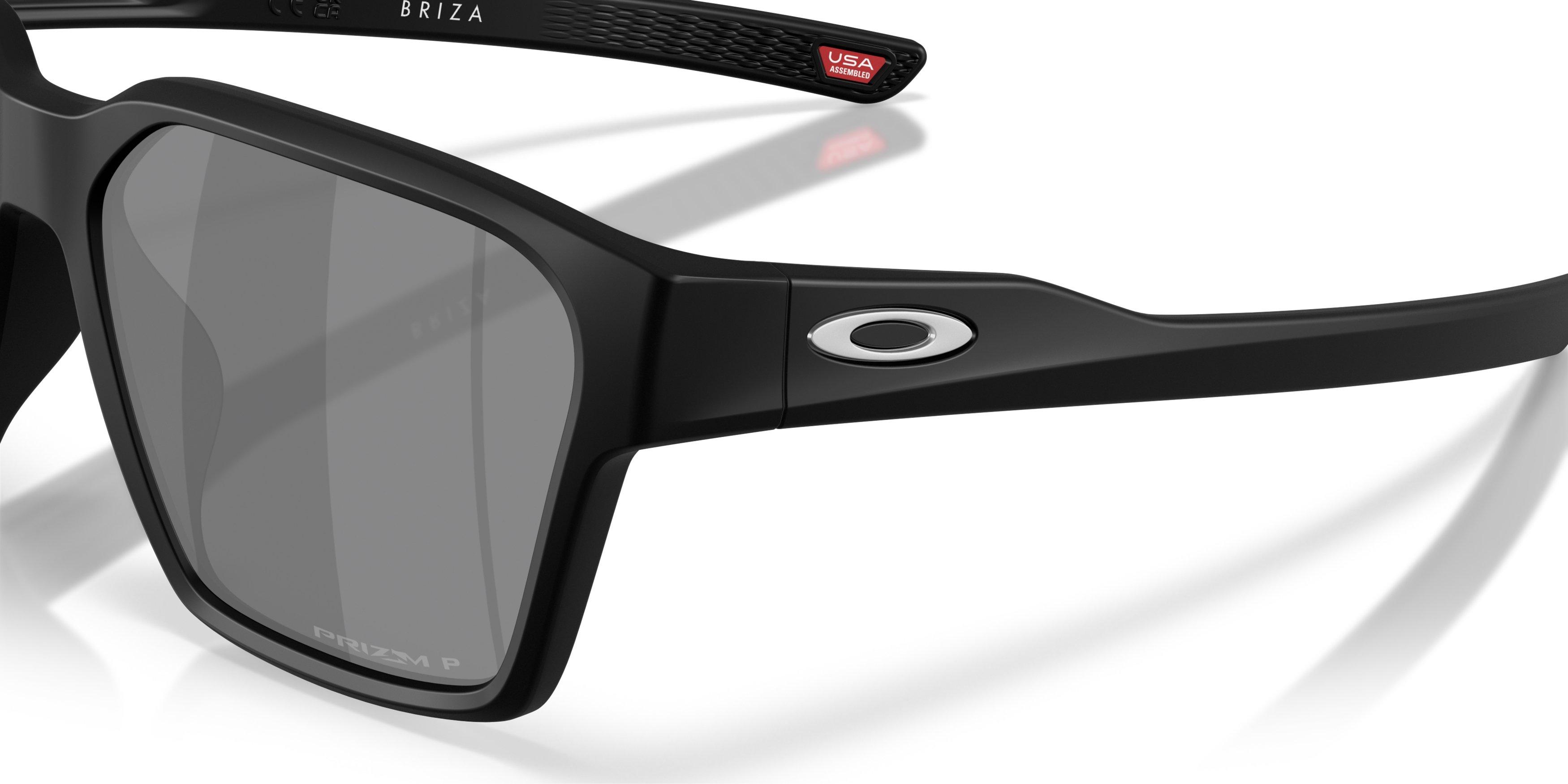 Oakley Briza Prizm Black Polarized Sunglasses &ndash; Matte Black - BLACK Thumbnail View 4