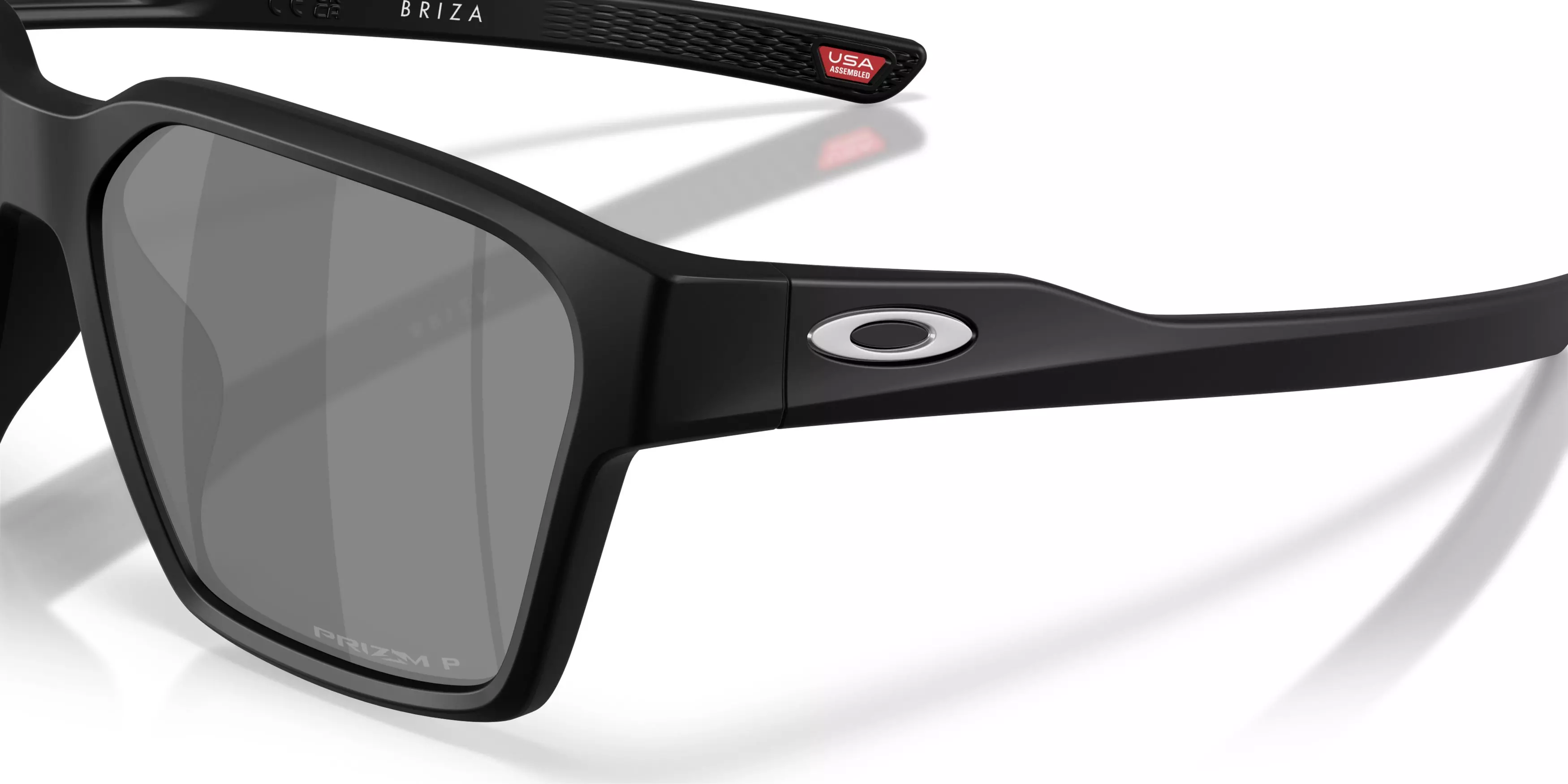 Oakley Briza Prizm Black Polarized Sunglasses – Matte Black - BLACK