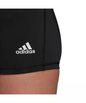 adidas Women's Black Badge of Sports 4in Short Leggings - Hibbett