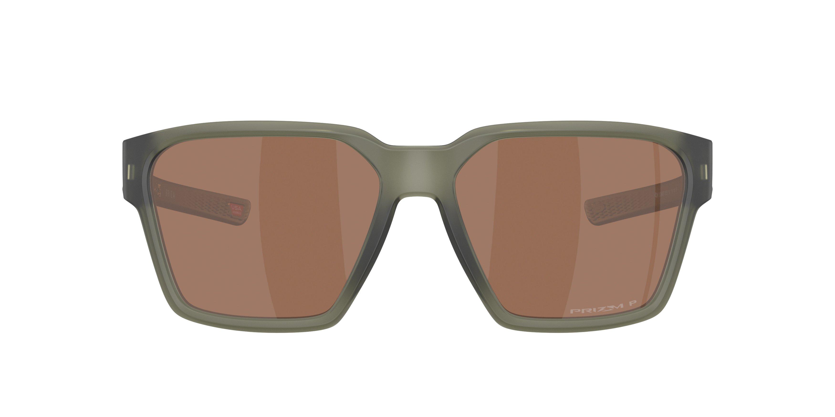 Oakley Briza Prizm Tungsten Polarized Sunglasses &ndash; Matte Olive Ink - OLIVE Thumbnail View 2