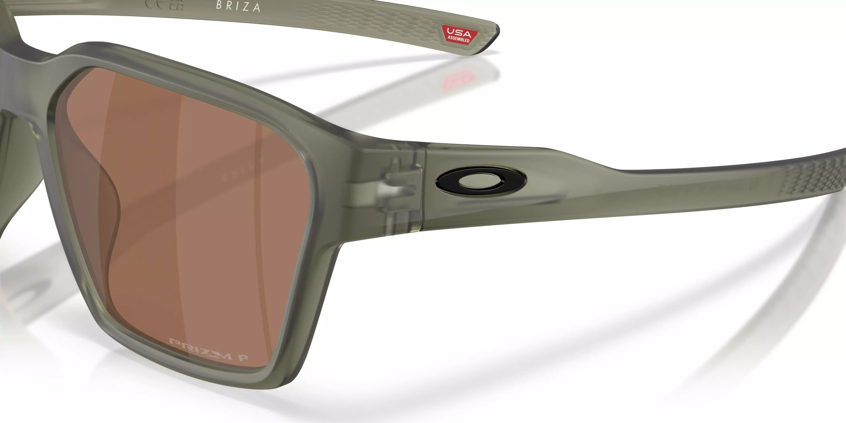 Oakley Briza Prizm Tungsten Polarized Sunglasses – Matte Olive Ink - OLIVE
