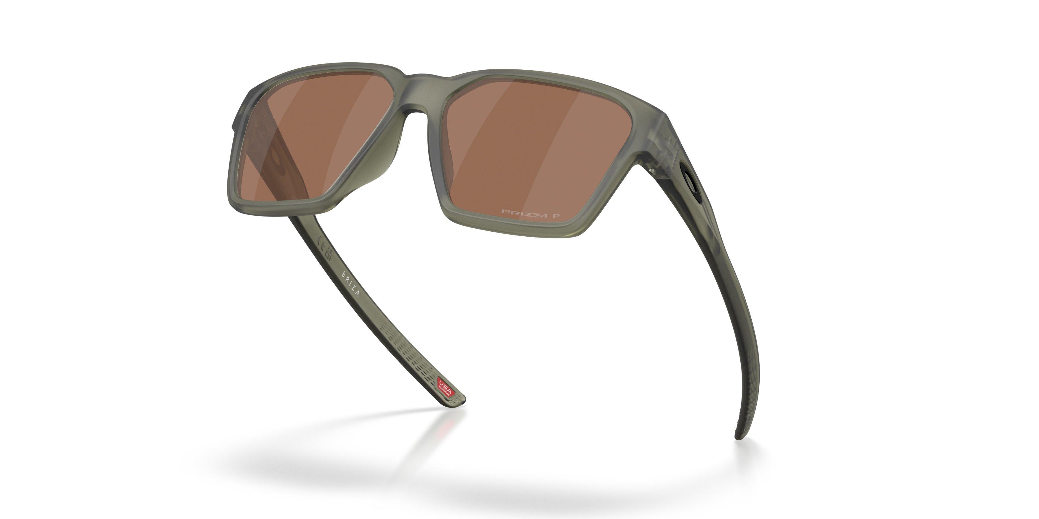 Oakley Briza Prizm Tungsten Polarized Sunglasses &ndash; Matte Olive Ink - OLIVE Thumbnail View 7