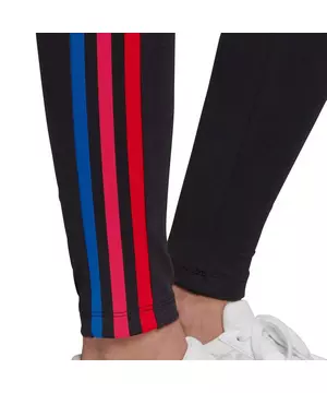 adidas Women's Black/Multicolor Originals Adicolor 3D Trefoil Leggings -  Hibbett