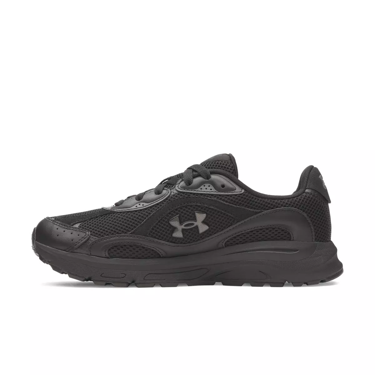 Under Armour Tech Runner "Black/Black/Metallic Black" Men's Running Shoe - BLACK/BLACK/BLACK