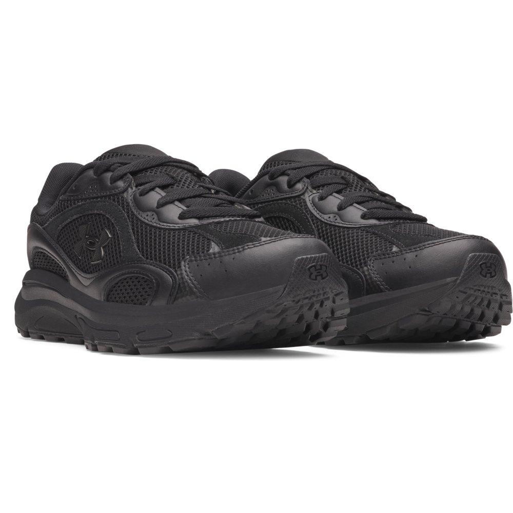 Under Armour Tech Runner "Black/Black/Metallic Black" Men's Running Shoe - BLACK/BLACK/BLACK Thumbnail View 3