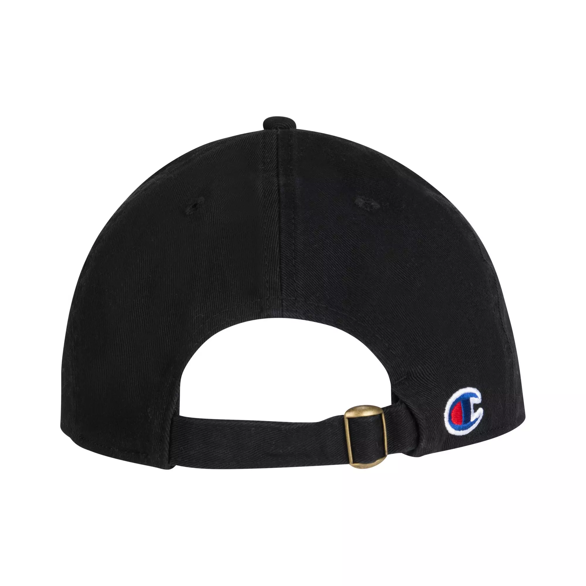 Champion Unisex Adult Ameritage Dad Hat Script Logo Adjustable Cap - BLACK