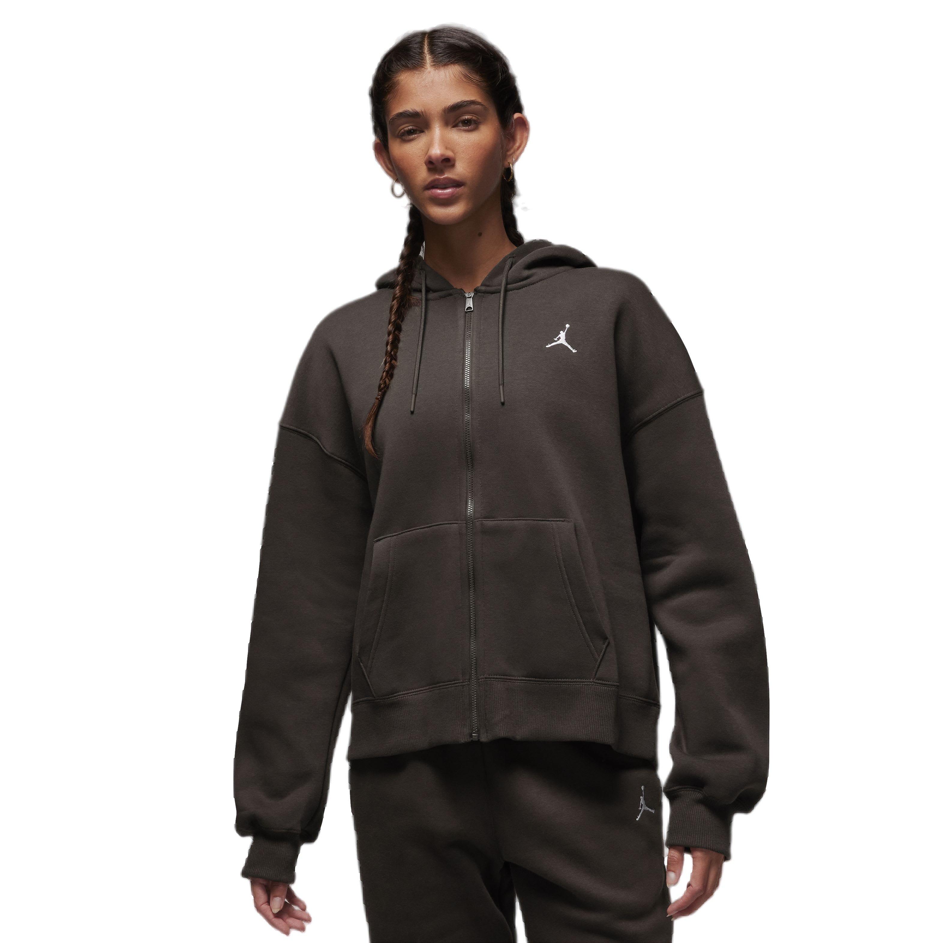 Jordan Women's Brooklyn Fleece Full-Zip Jacket - Brown - BROWN Thumbnail View 1