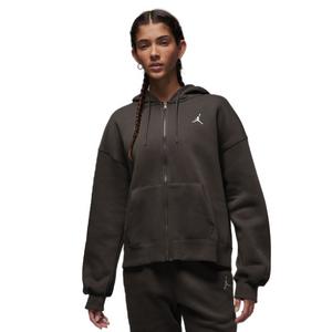 Jordan Women's Brooklyn Fleece Full-Zip Jacket -Brown