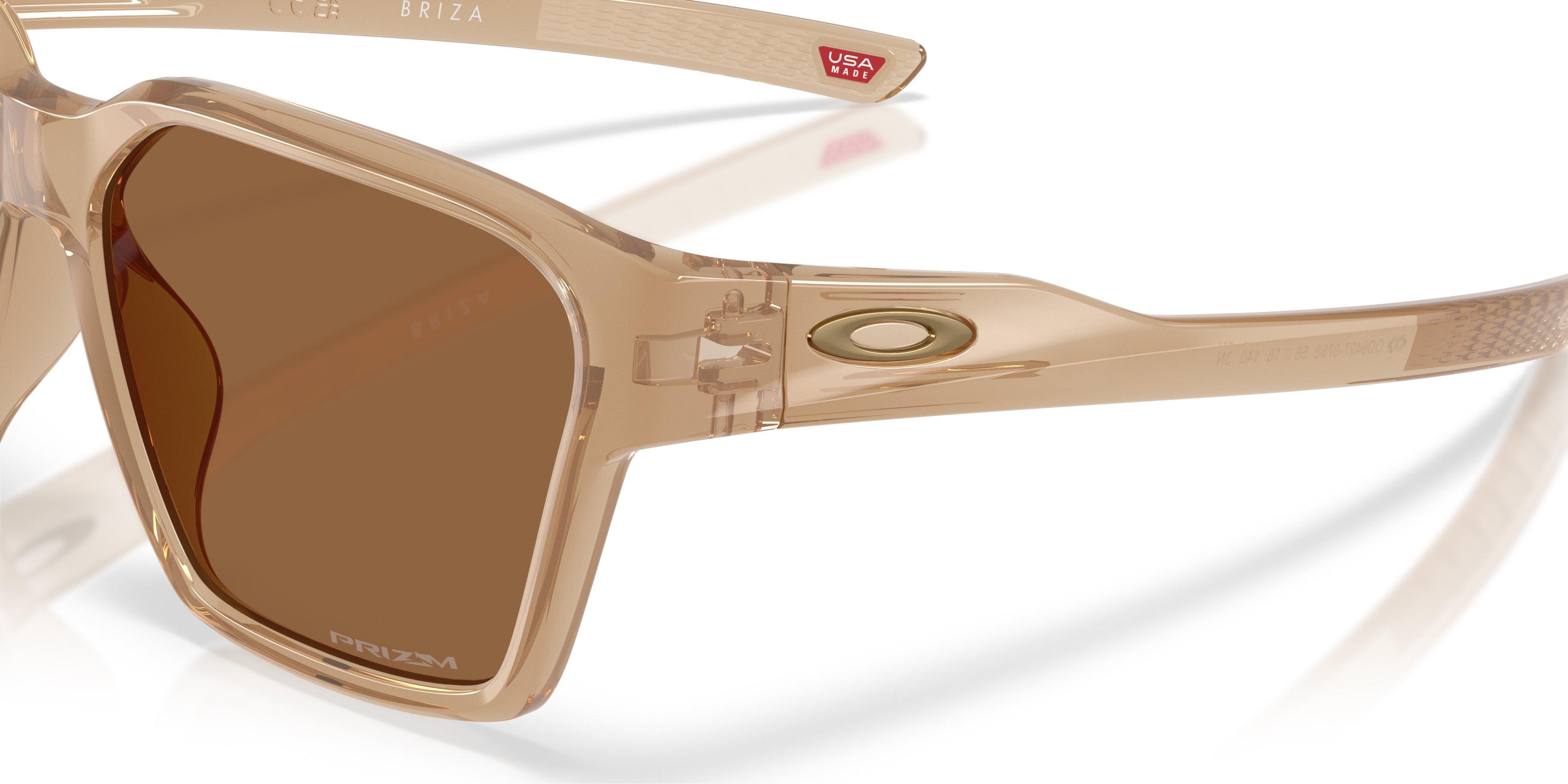 Oakley Briza Prizm Bronze Sunglasses &ndash; Polished Sepia - BROWN Thumbnail View 4