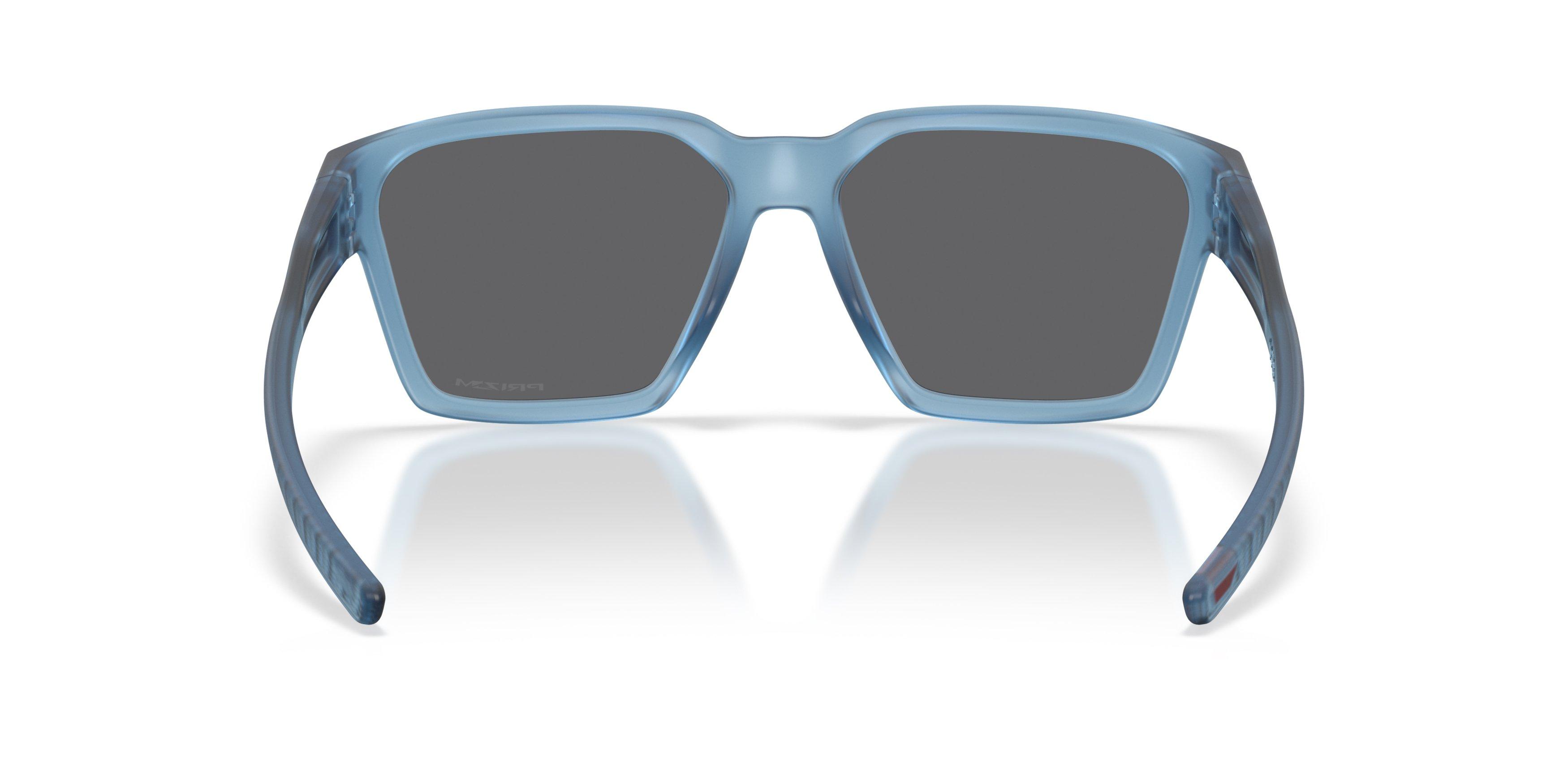 Oakley Briza Prizm Black Iridium Sunglasses &ndash; Matte Transparent Stonewash - BLUE Thumbnail View 3