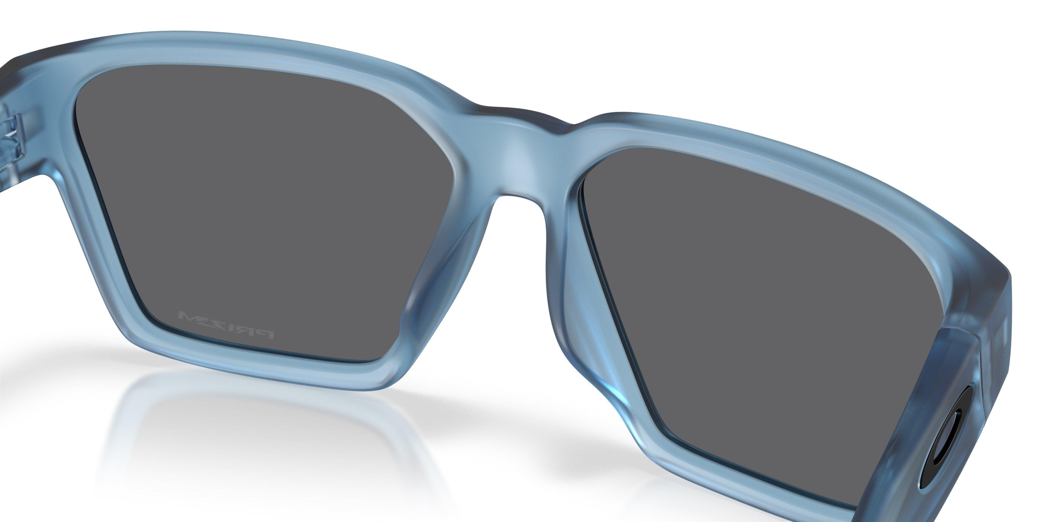 Oakley Briza Prizm Black Iridium Sunglasses &ndash; Matte Transparent Stonewash - BLUE Thumbnail View 5