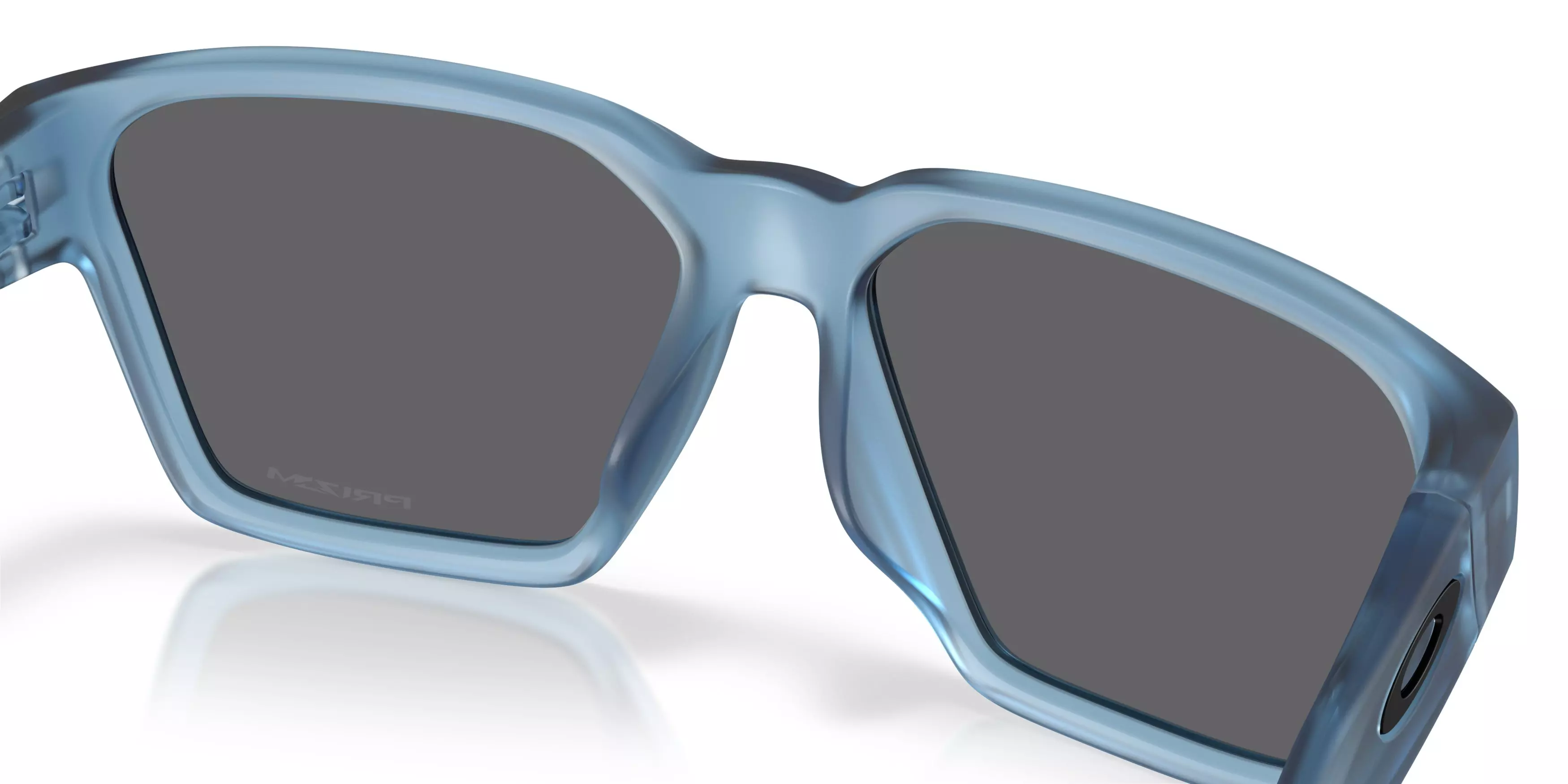Oakley Briza Prizm Black Iridium Sunglasses – Matte Transparent Stonewash - BLUE