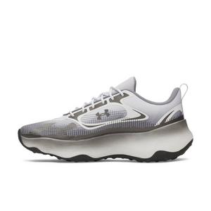 Under Armour Pulse "Halo Grey/Titan Grey/Metallic Black" Men's Running Shoe - GREY/GREY/BLACK
