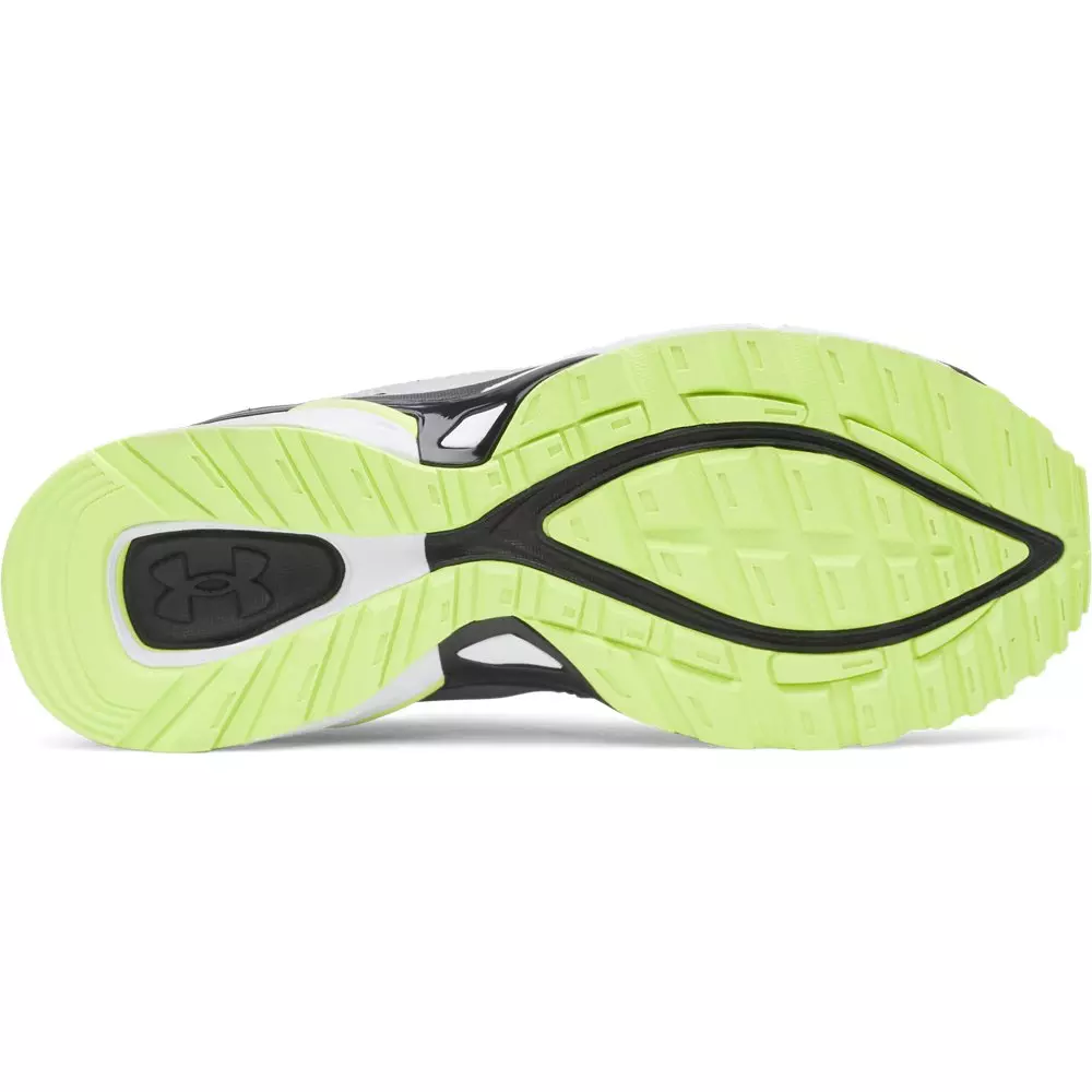 Under Armour Apparition Tech "Metallic Silver/White/Green Citrine" Unisex Shoe - SILVER/WHITE/GREEN